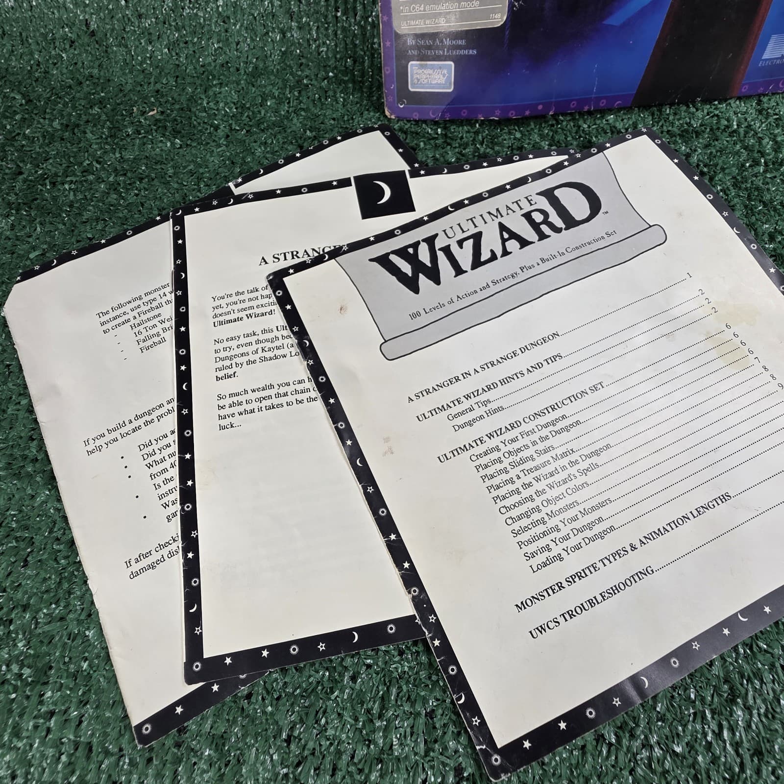 Vintage 1986 ULTIMATE WIZARD Electronic Arts Commodore 64 & 128 Game - Thumbnail 5