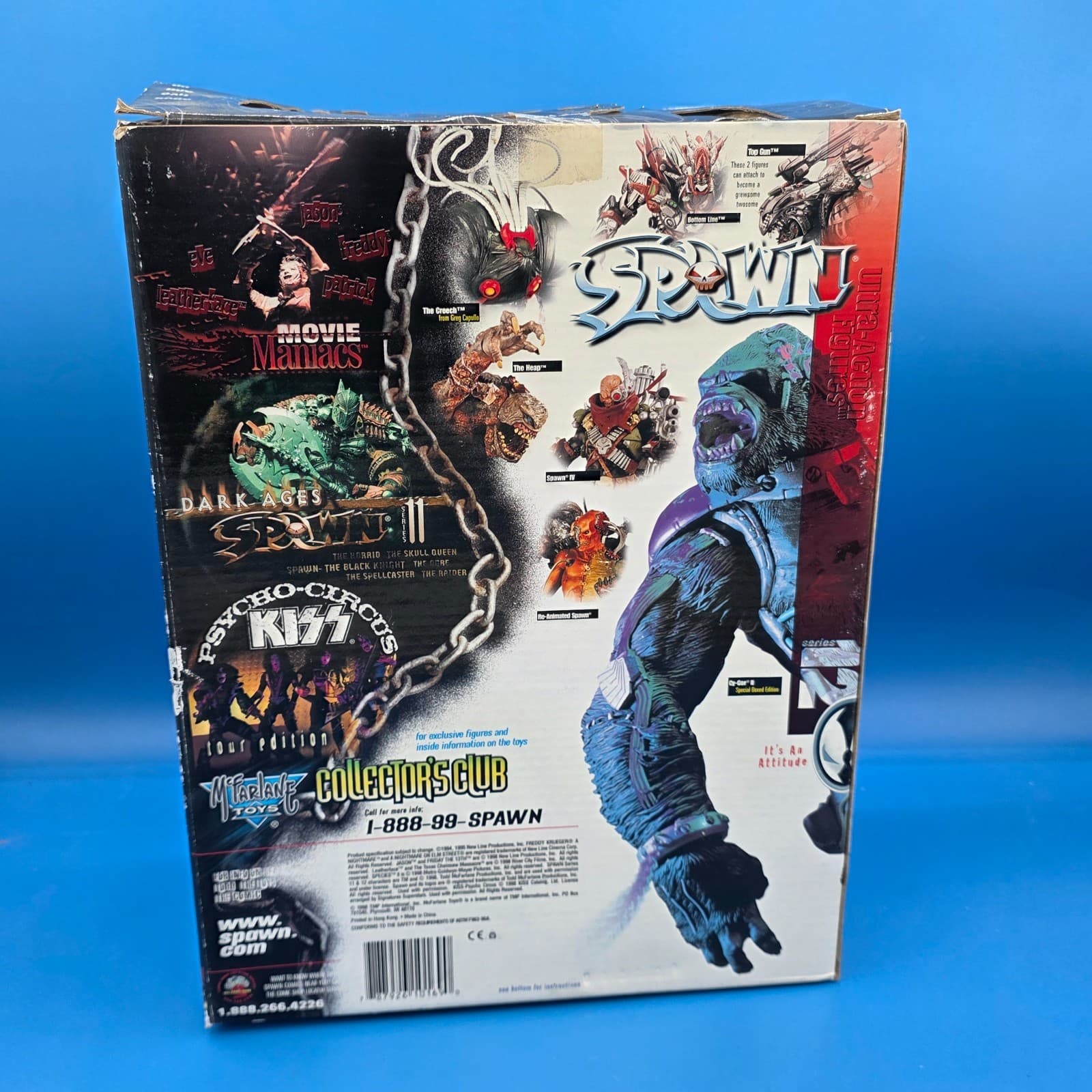 1995 Mcfarlane Toys Spawn Cygor 2 Robotic Gorilla Action Figure NEW IN BOX - Thumbnail 5