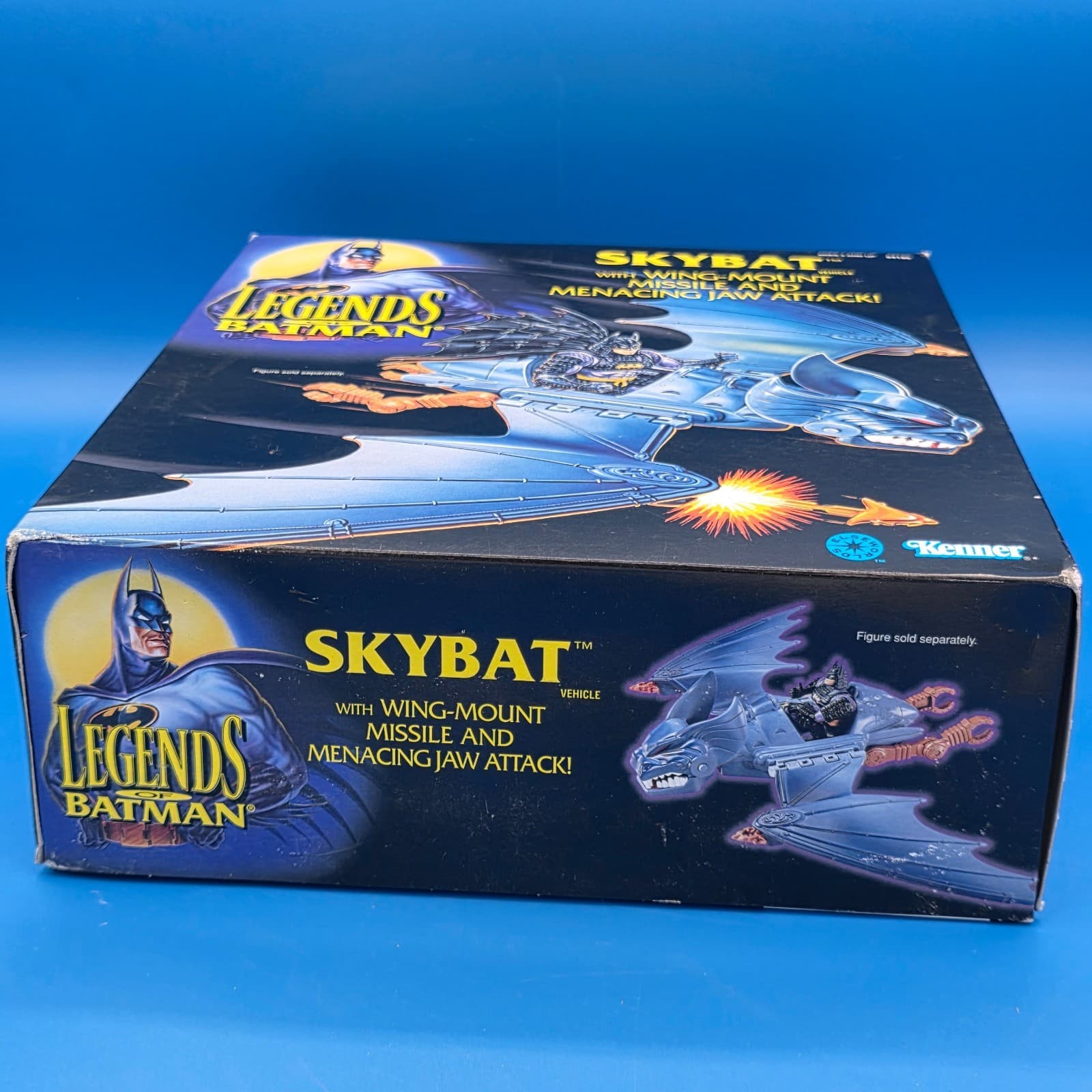 Kenner Legends Of Batman SKYBAT - Wing Mount Missile & Menacing Jaw Attack NEW - Thumbnail 3