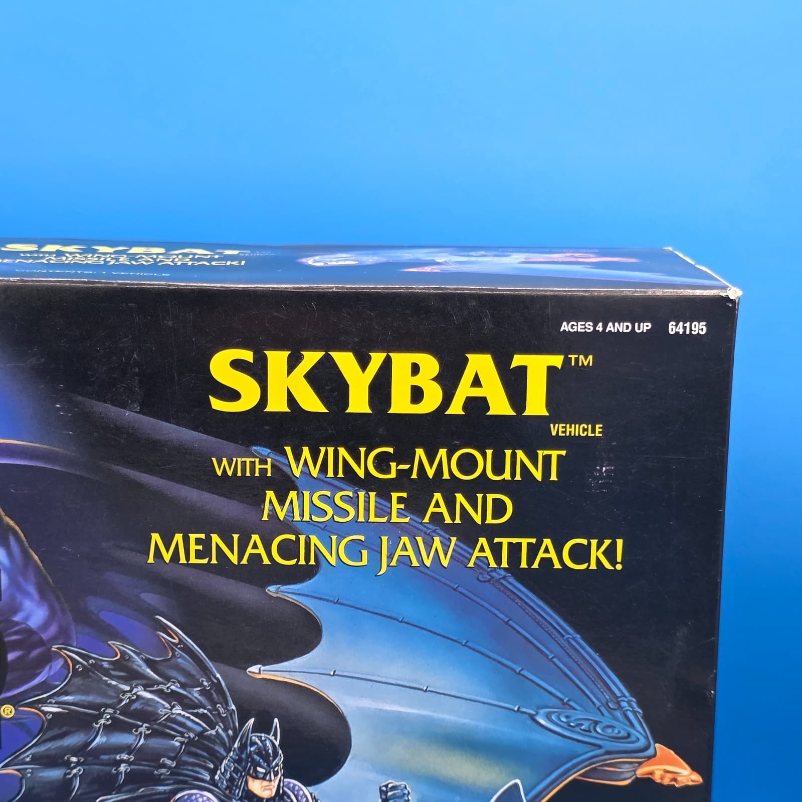 Kenner Legends Of Batman SKYBAT - Wing Mount Missile & Menacing Jaw Attack NEW - Thumbnail 5