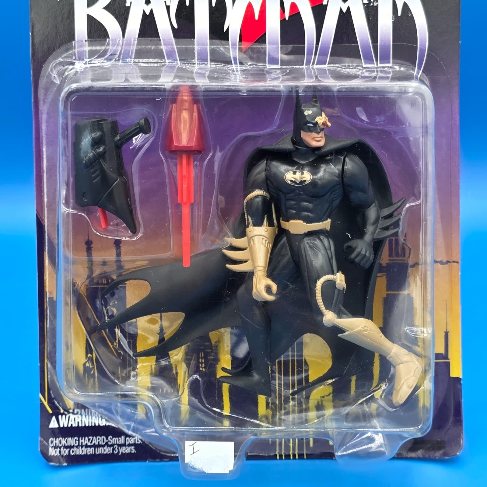 1995 Kenner Batman Special Edition Cyborg Batman Action Figure - Thumbnail 2