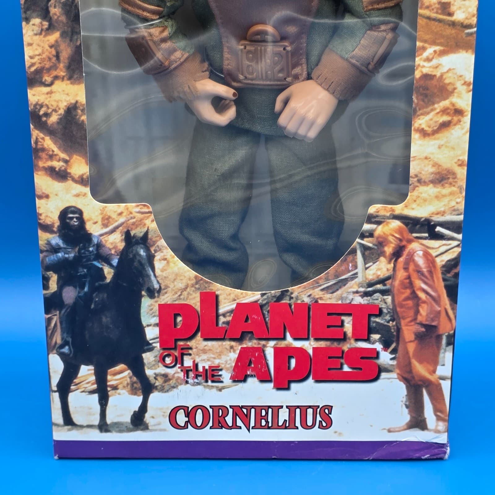 1998 Hasbro Signature Series Planet Of The Apes Cornelius Action Figure NRFB - Thumbnail 2