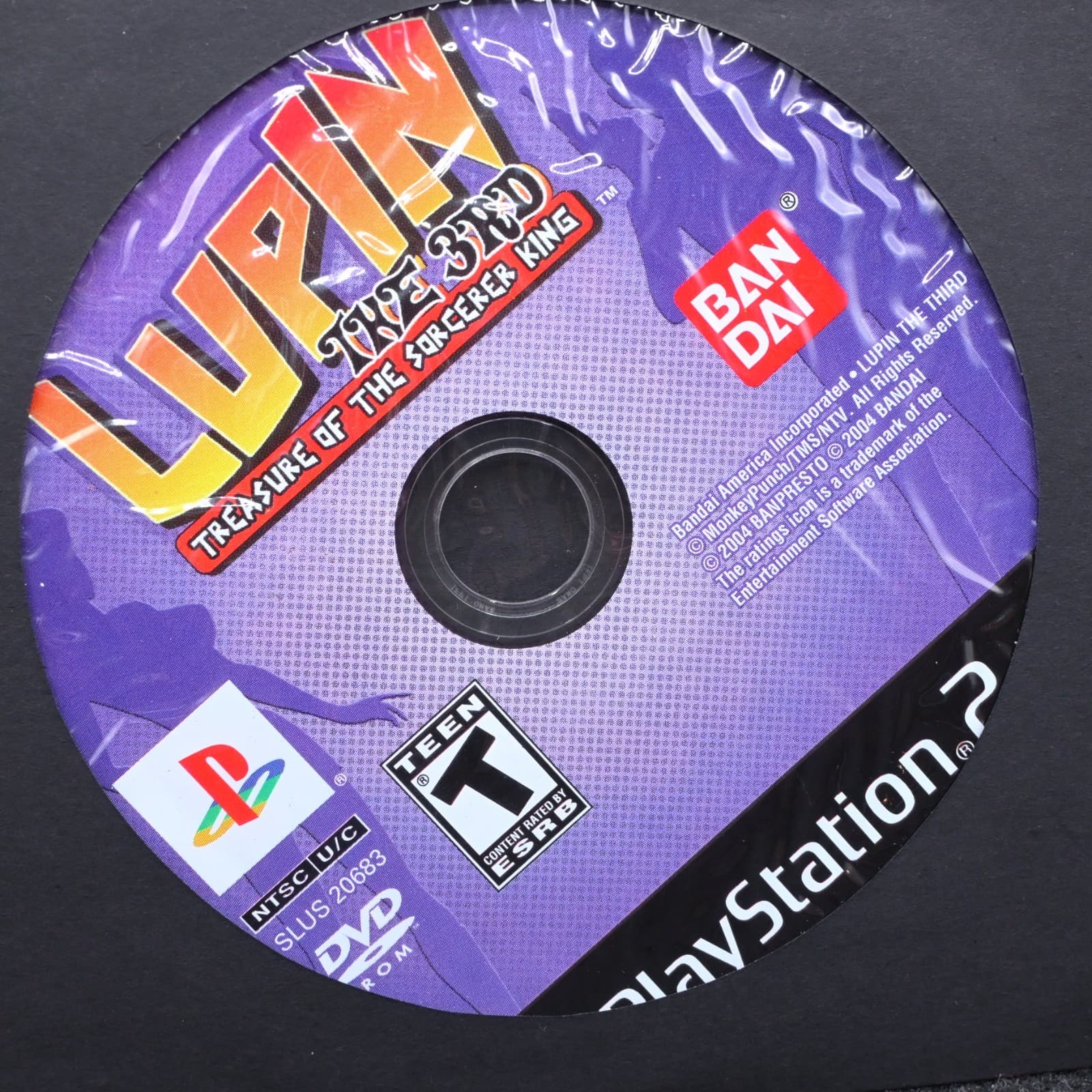 Lupin the 3rd: Treasure of the Sorcerer King (PlayStation 2, 2004) ☆ Authentic ☆ - Thumbnail 2