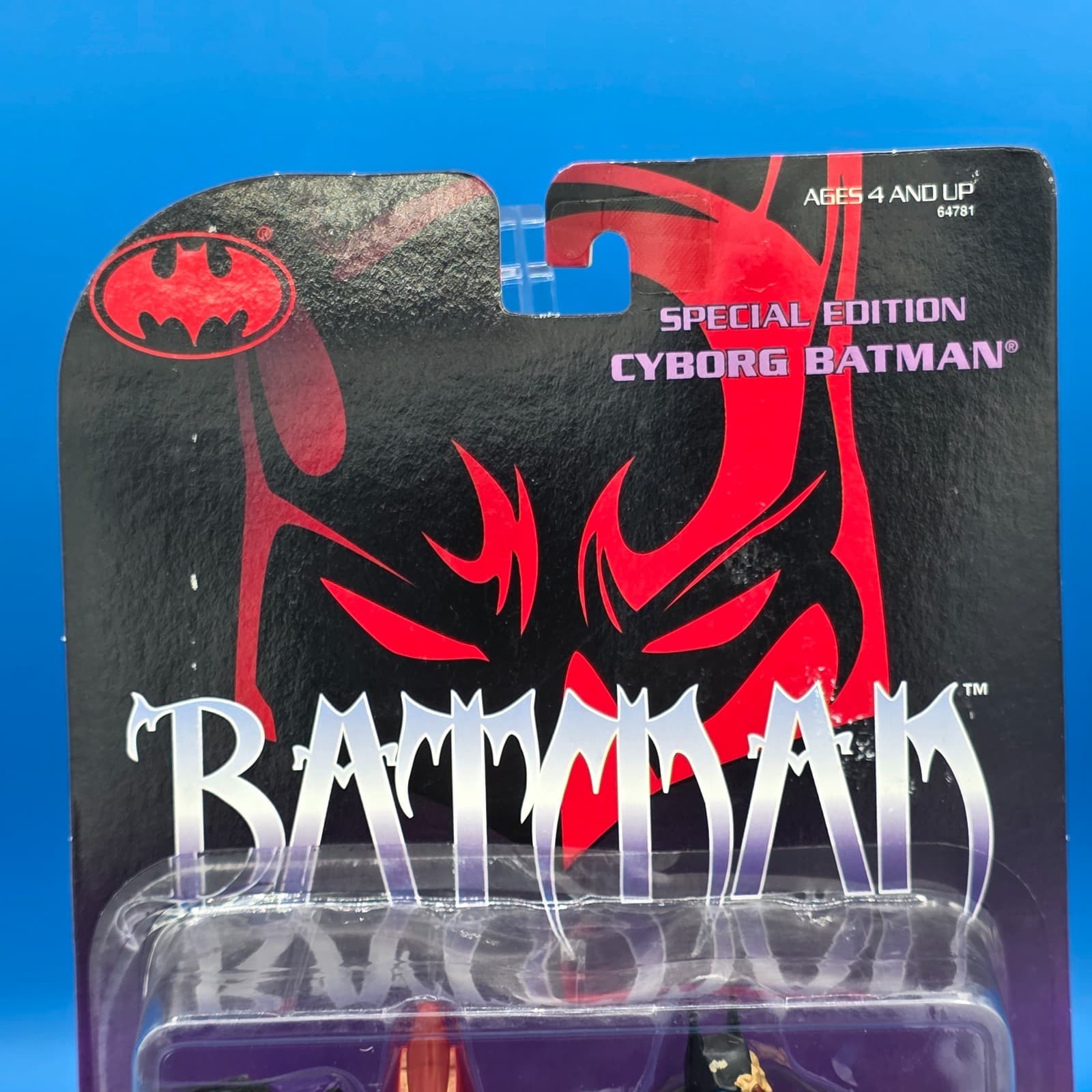 1995 Kenner Batman Special Edition Cyborg Batman Action Figure - Thumbnail 3