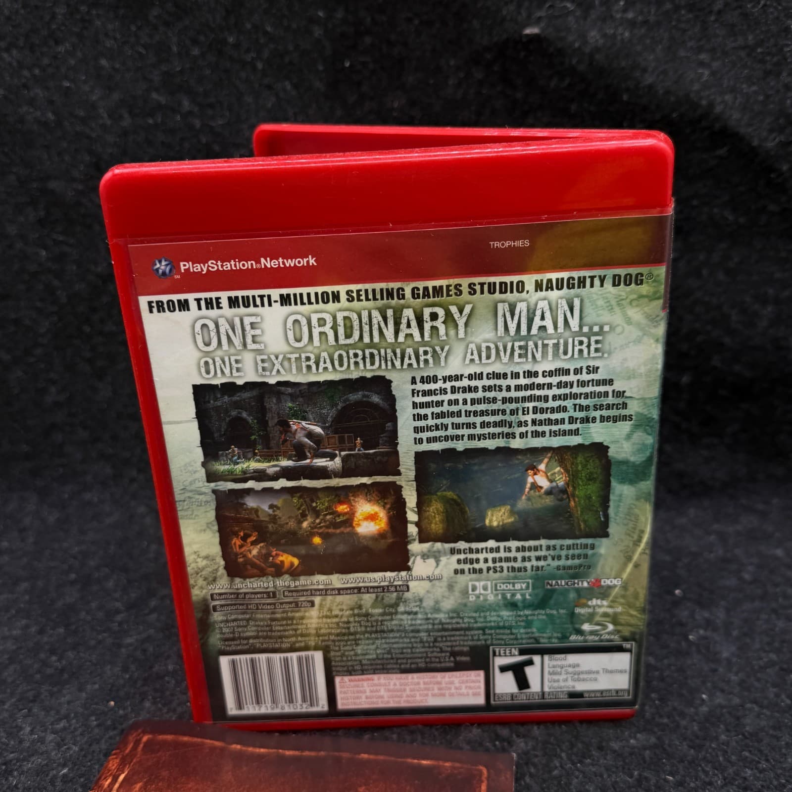 UNCHARTED DRAKE'S FORTUNE GREATEST HITS PLAYSTATION 3 BLU-RAY DISC MANUAL TESTED - Thumbnail 4