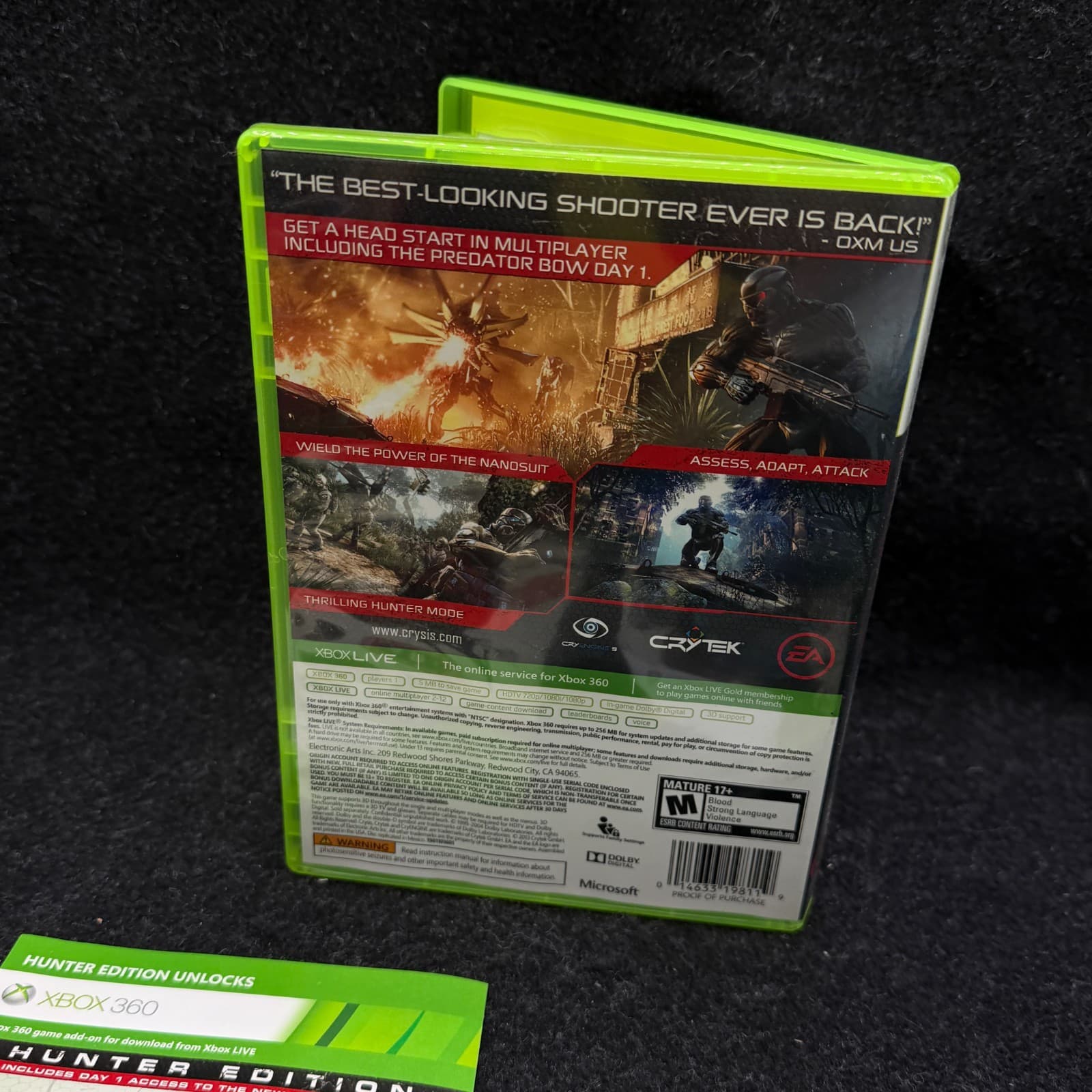 Crysis 3: Hunter Edition (Xbox 360) CIB Tested - Thumbnail 3