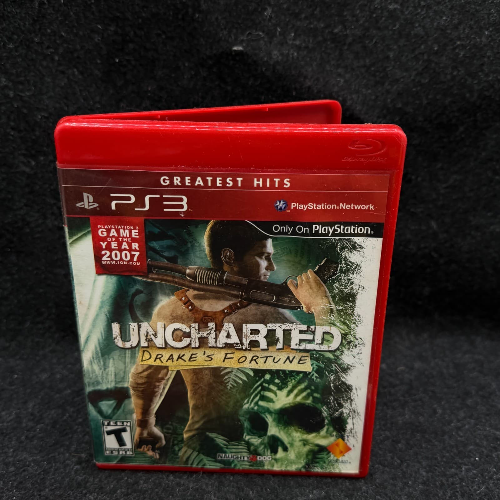 UNCHARTED DRAKE'S FORTUNE GREATEST HITS PLAYSTATION 3 BLU-RAY DISC MANUAL TESTED - Thumbnail 3