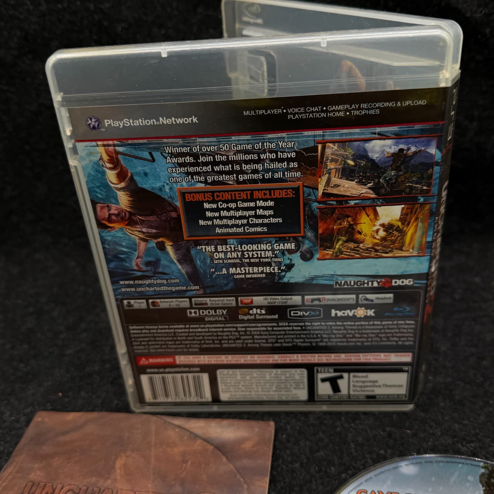 Uncharted 2: Among Thieves GOTY Edition (PlayStation 3) PS3 Game - Complete! - Thumbnail 3