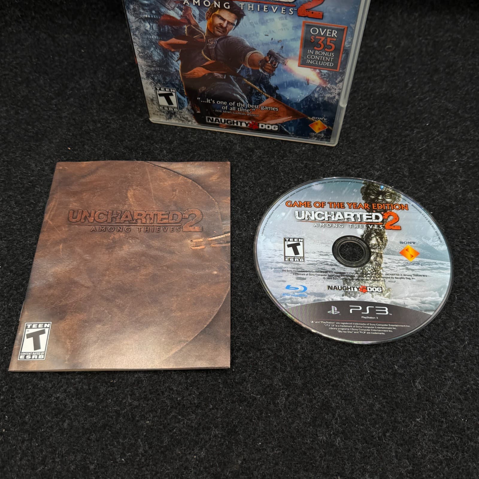 Uncharted 2: Among Thieves GOTY Edition (PlayStation 3) PS3 Game - Complete! - Thumbnail 2