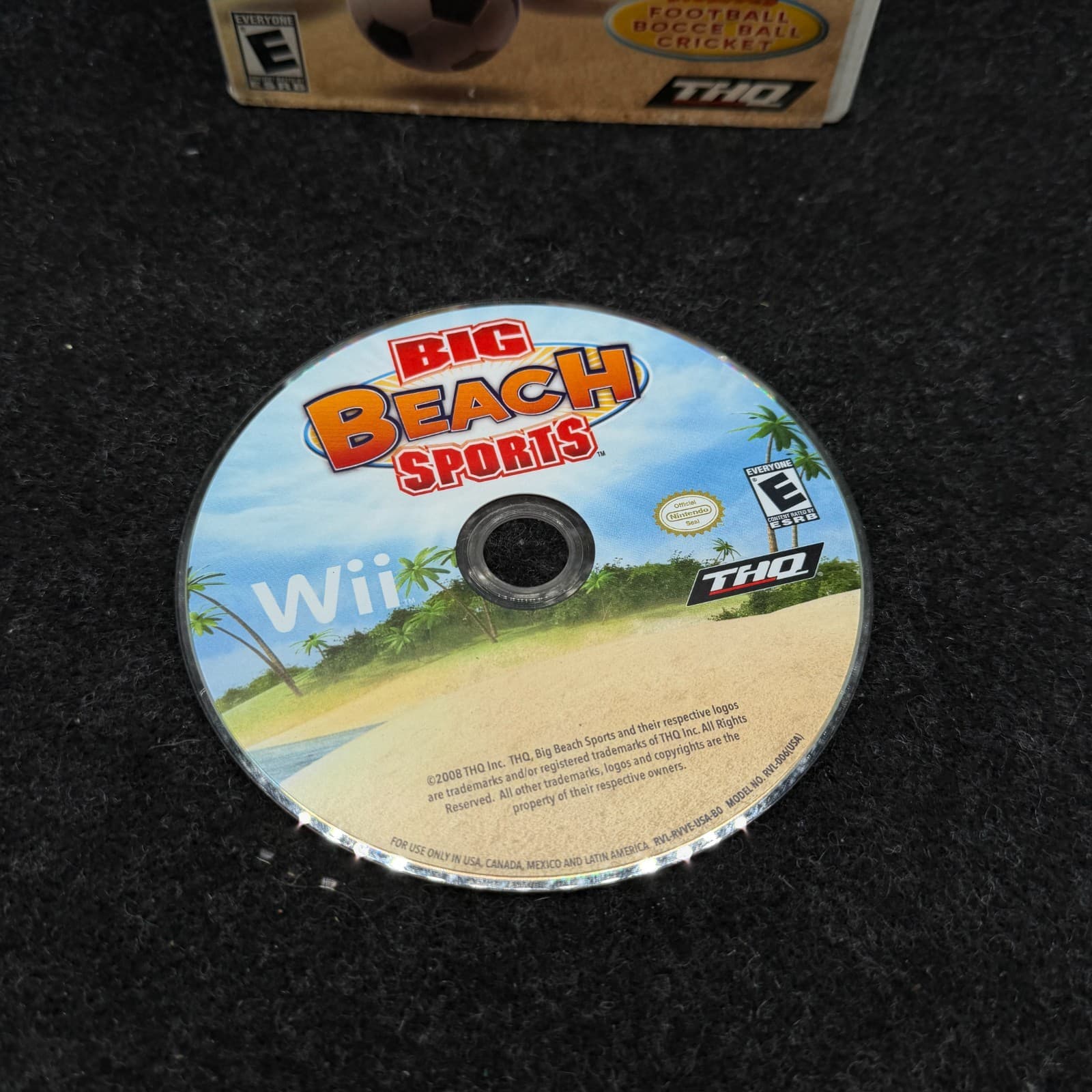 Big Beach Sports - (Nintendo Wii, 2008) Tested + Working NO MANUAL - Thumbnail 3