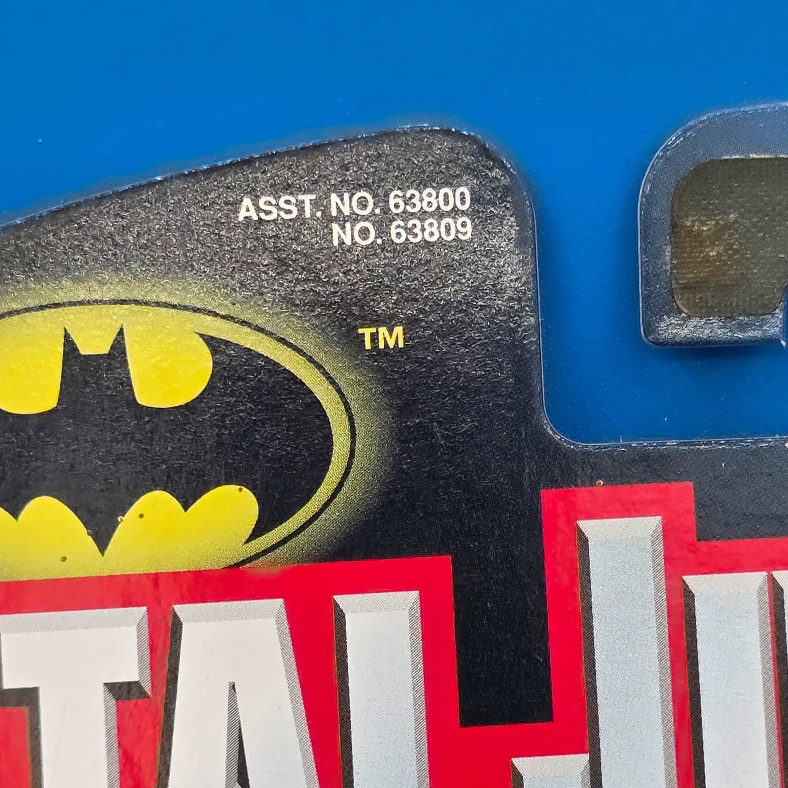 Fractal Armor Batman Total Justice DC Action Figure Vintage Kenner 1996 90's New - Thumbnail 3