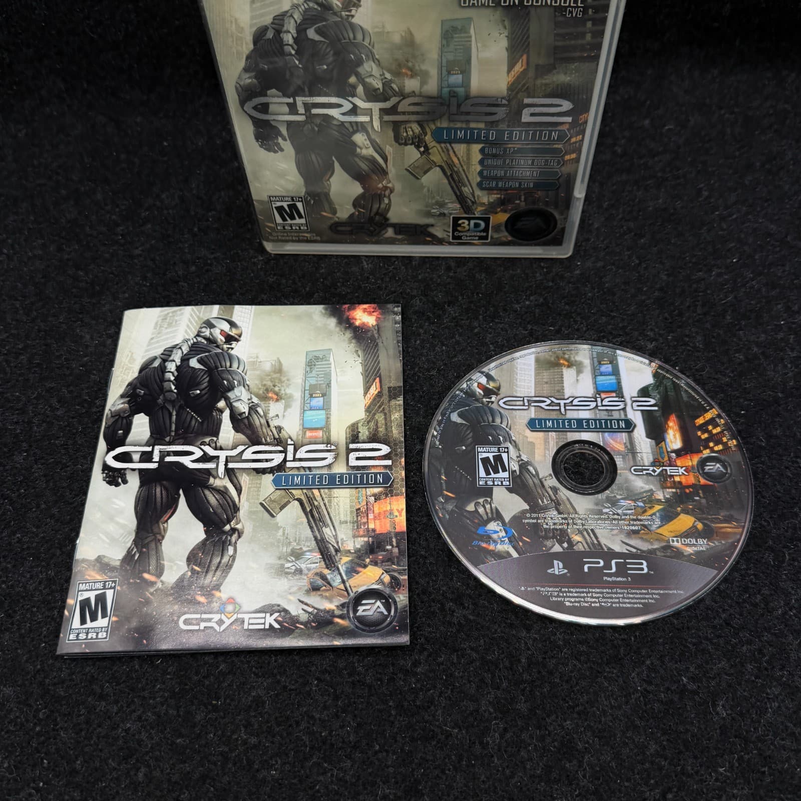 Crysis 2 -- Limited Edition (Sony PlayStation 3/PS3, 2011) COMPLETE! - Thumbnail 3