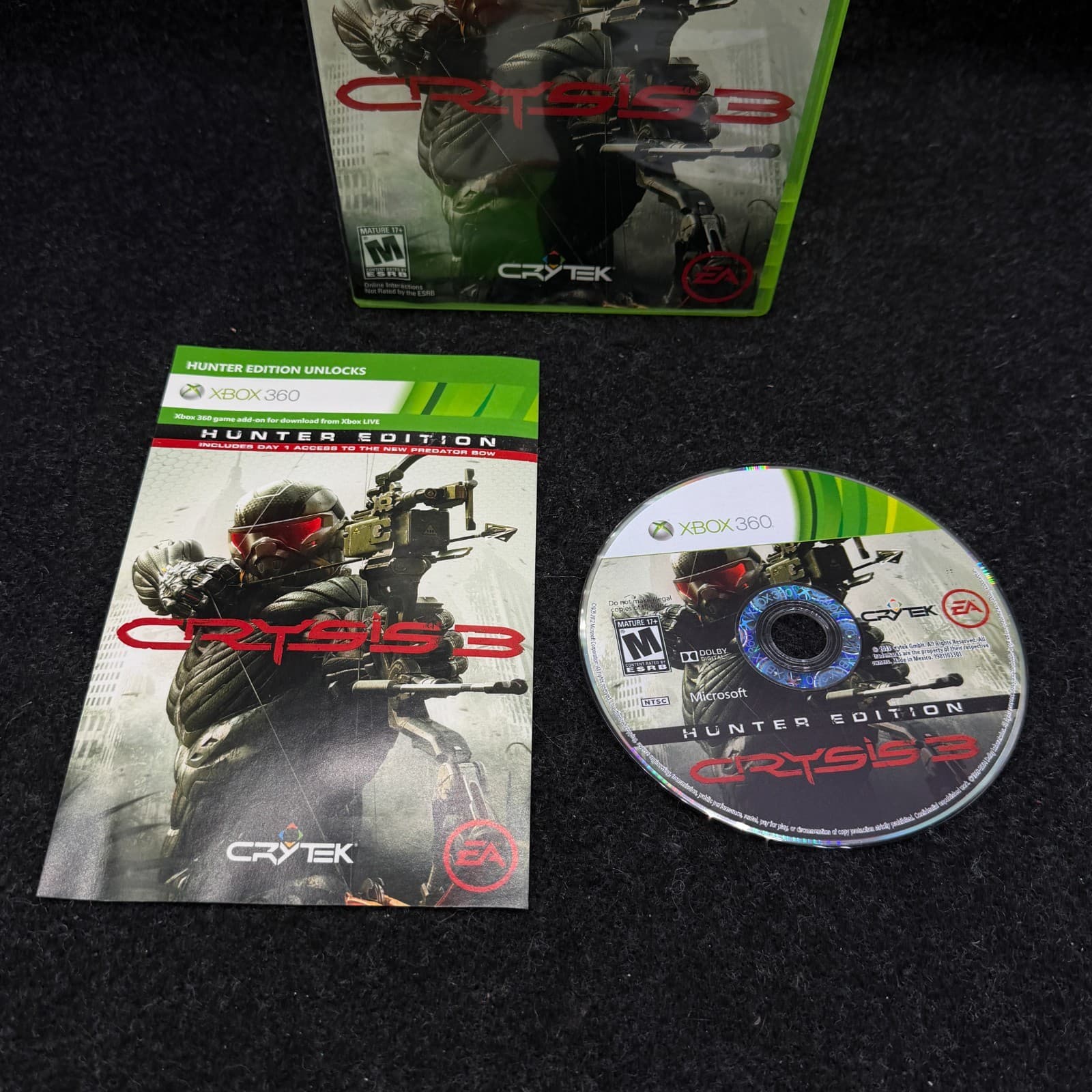 Crysis 3: Hunter Edition (Xbox 360) CIB Tested - Thumbnail 2