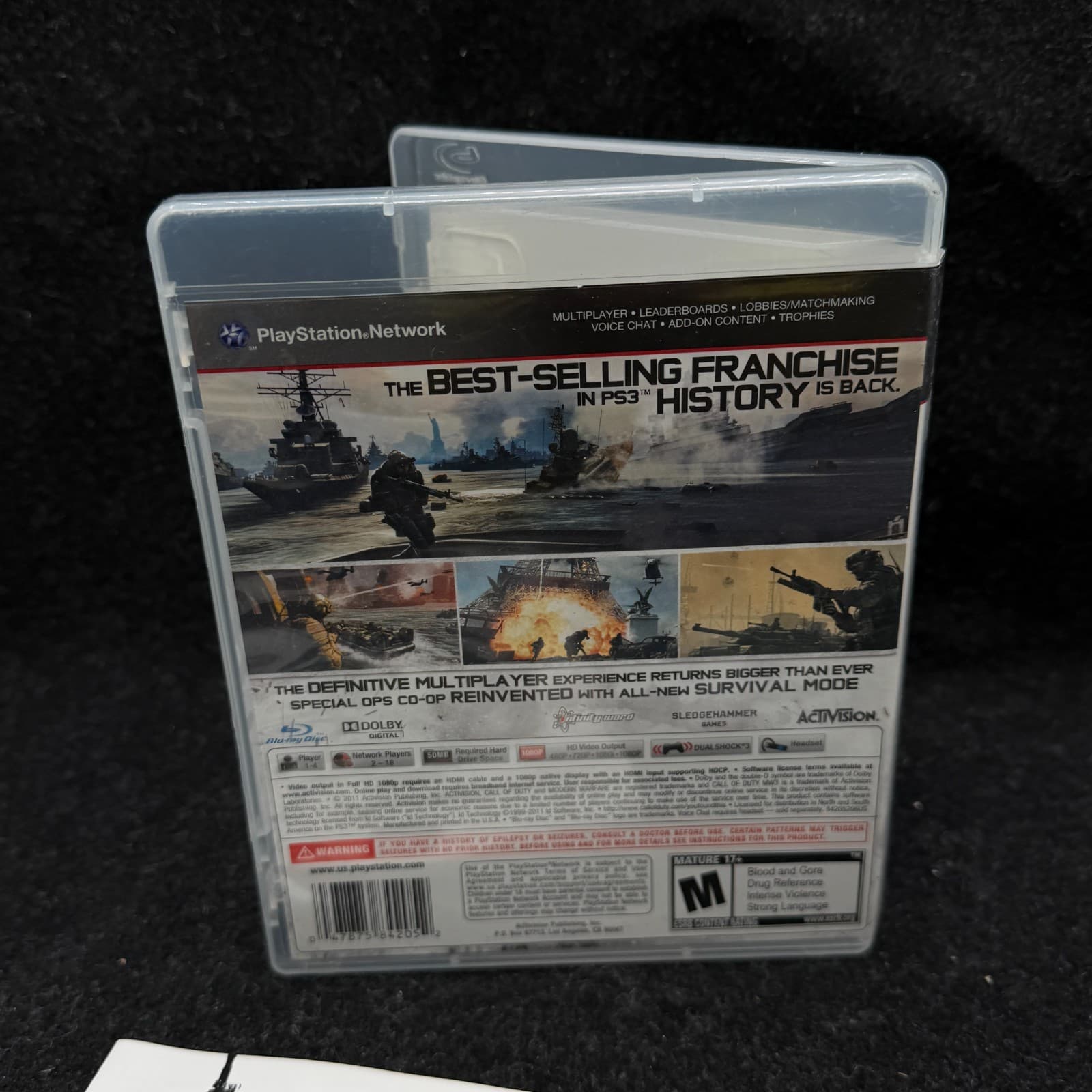 Call of Duty Modern Warfare 3 COD MW3 (Sony PlayStation 3 PS3 2011) Complete CIB - Thumbnail 3
