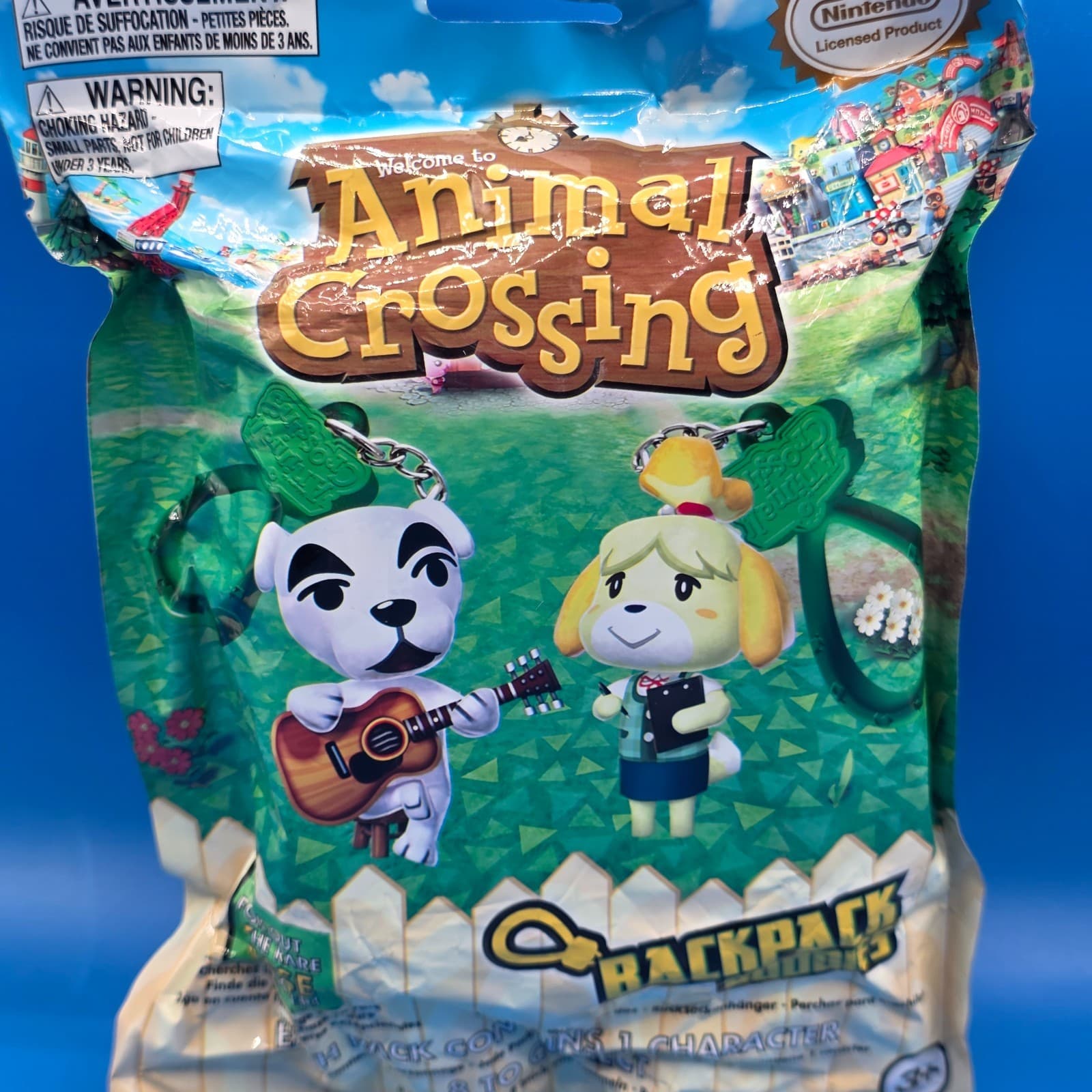 Nintendo Welcome To Animal Crossing Backpack Buddies Mystery Blind Bag NEW - Thumbnail 2