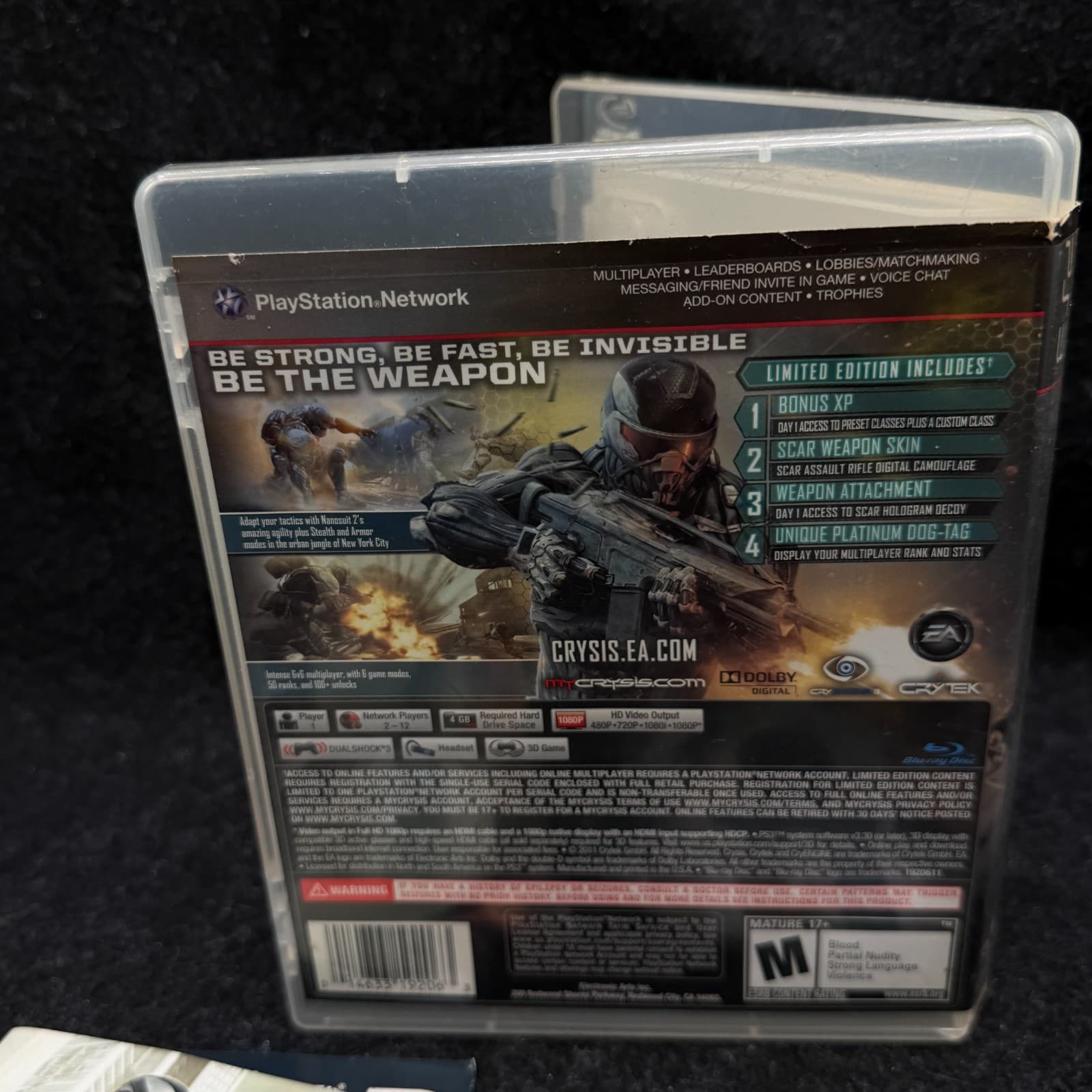 Crysis 2 -- Limited Edition (Sony PlayStation 3/PS3, 2011) COMPLETE! - Thumbnail 4