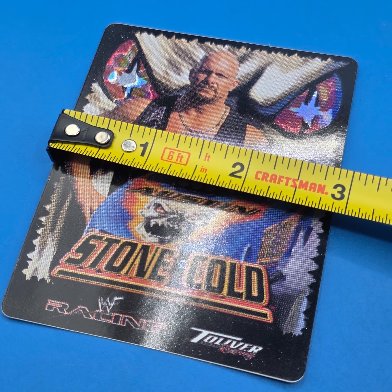 2000 WWF Wrestling vending sticker Stone Cold Steve Austin - Thumbnail 5