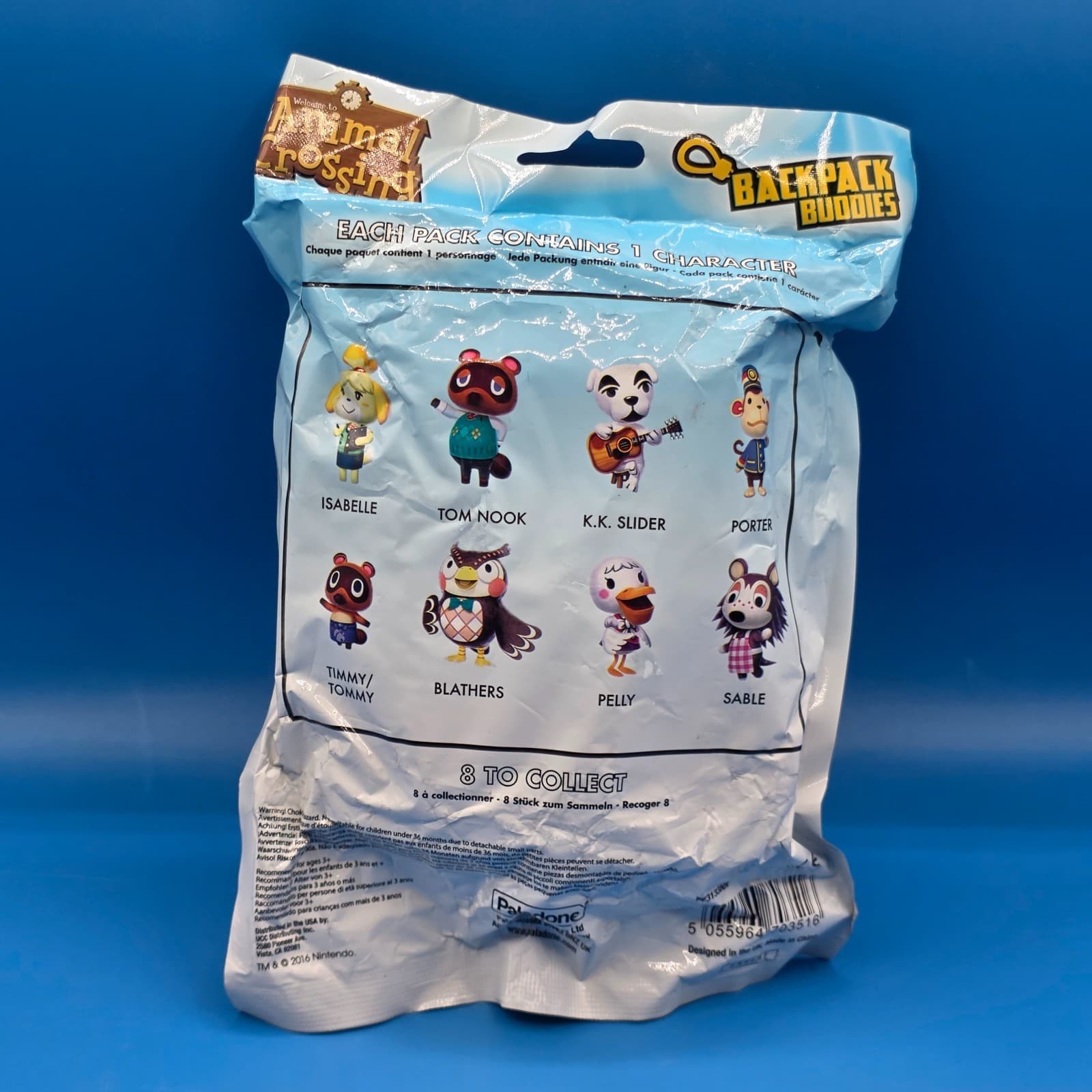 Nintendo Welcome To Animal Crossing Backpack Buddies Mystery Blind Bag NEW - Thumbnail 5