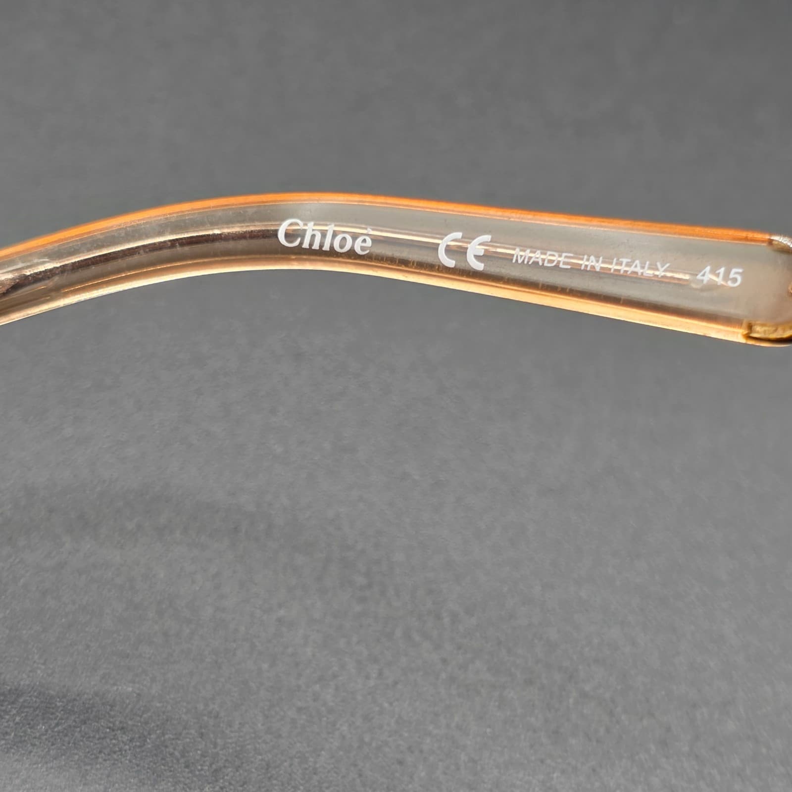 Chloé ISIDORA CE122S 785 rose gold peach/light grey shaded Sunglasses - Thumbnail 11