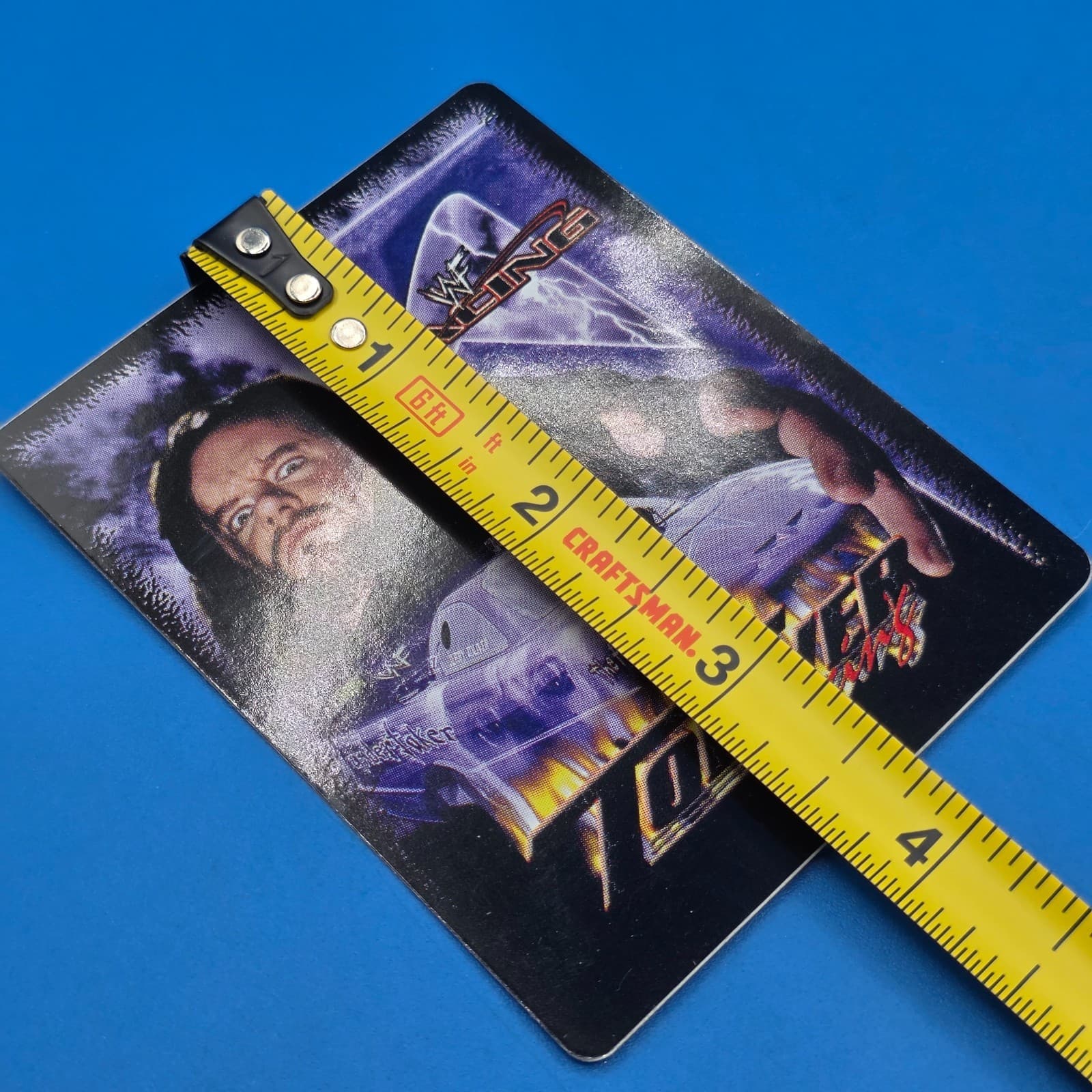 2000 Stickerscom WWF Stickers WWF Racing Undertaker #UNDE - Thumbnail 3
