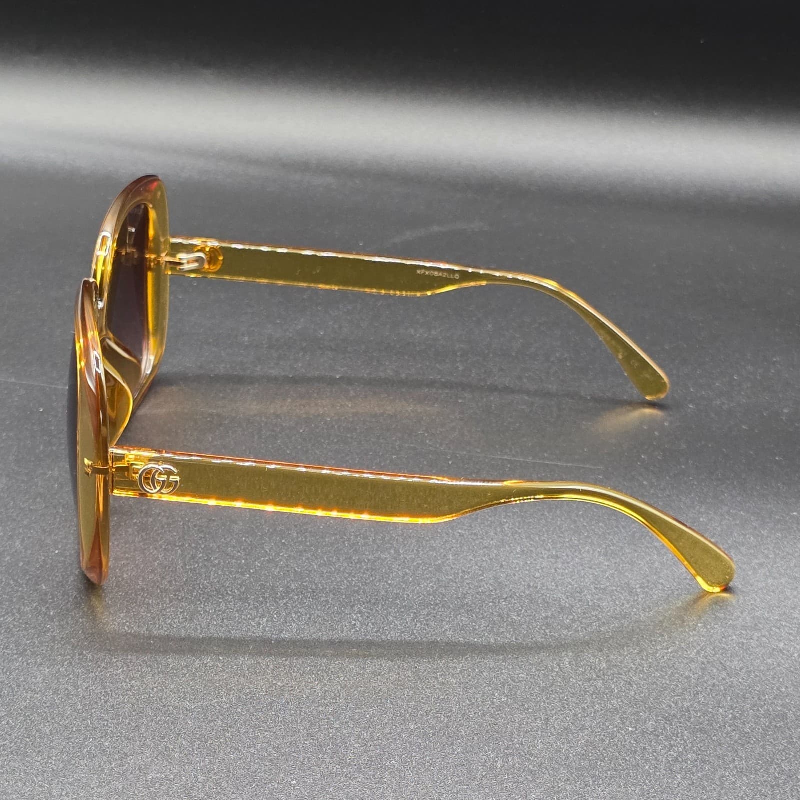 GUCCI Womens GG0714SA 003 Multi Color Square Gradient Sunglasses YELLOW RED - Thumbnail 13