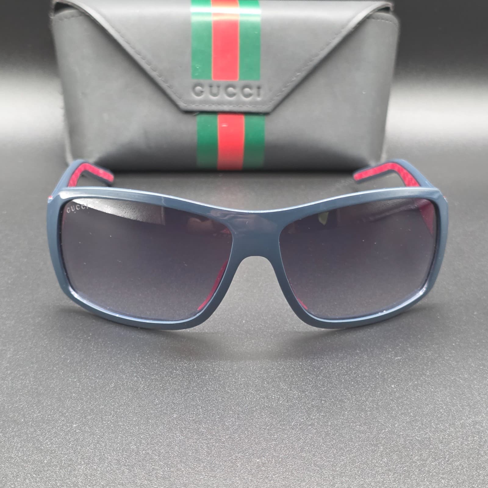 Gucci GG 1011/S RVLJJ 125 Visor Style Sunglasses RETIRED - Thumbnail 3