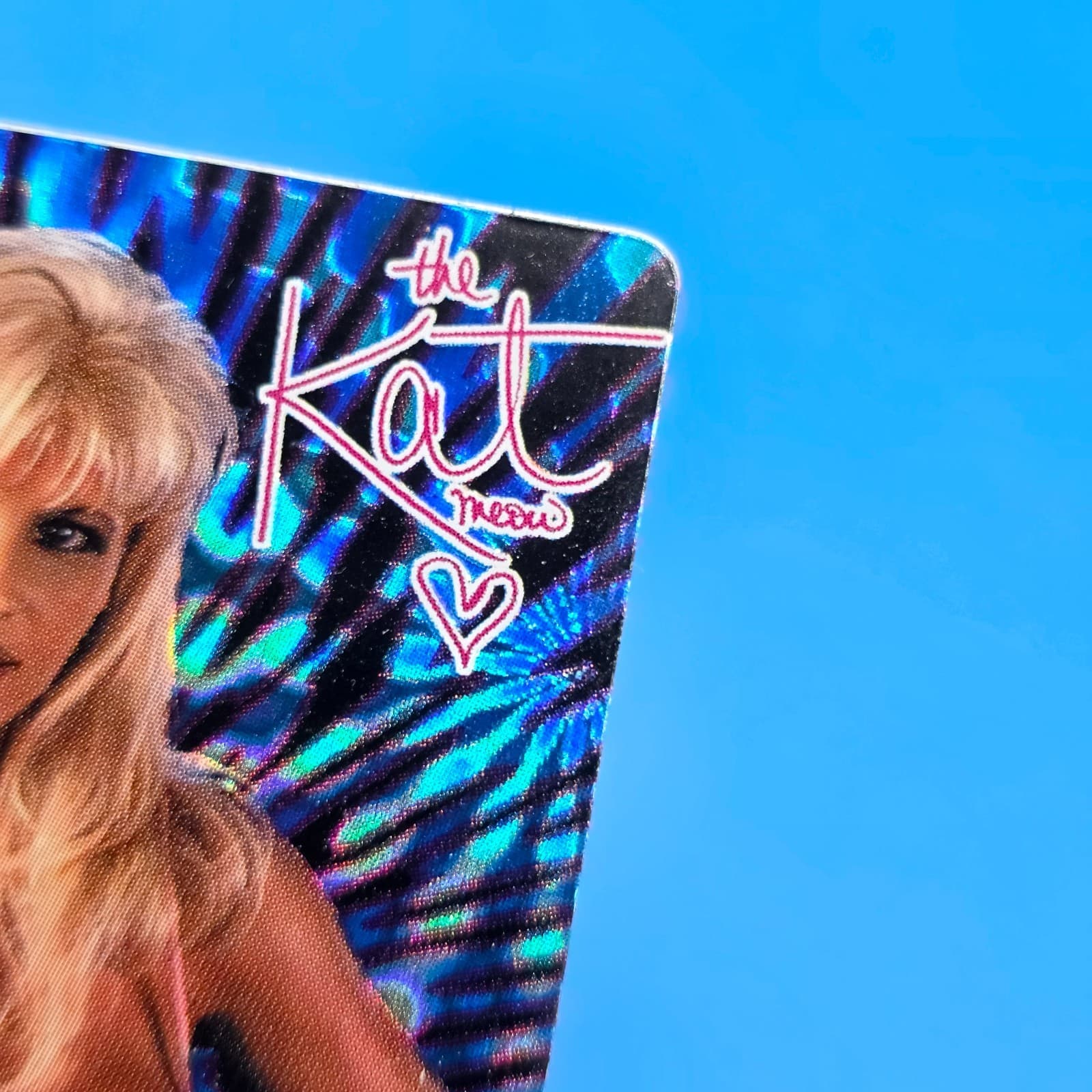 WWF 2000 Miss Kitty/ The Kat Wrestling Vending Sticker - New - Thumbnail 6