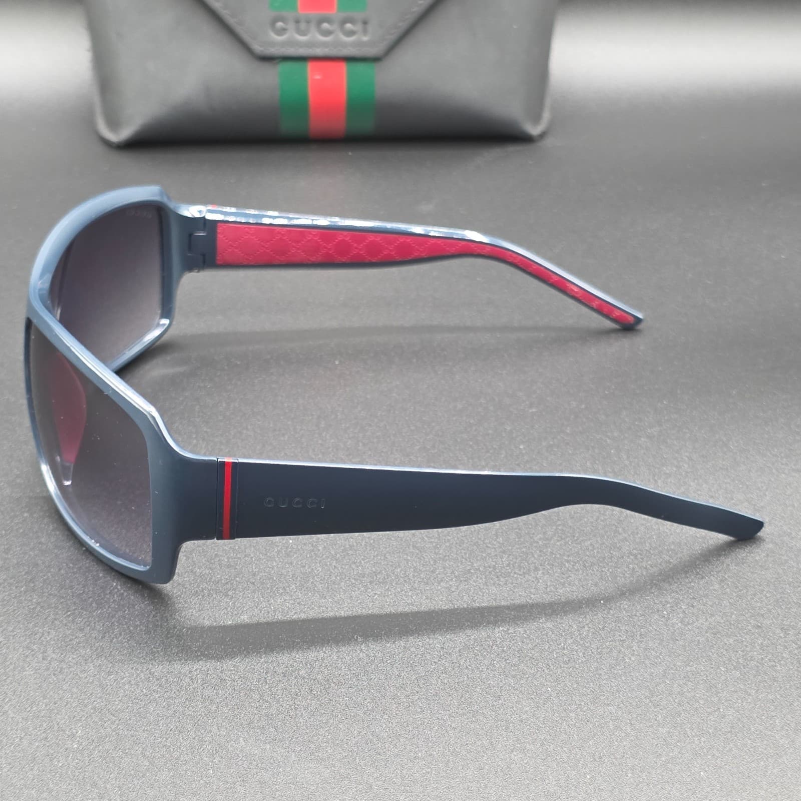 Gucci GG 1011/S RVLJJ 125 Visor Style Sunglasses RETIRED - Thumbnail 7