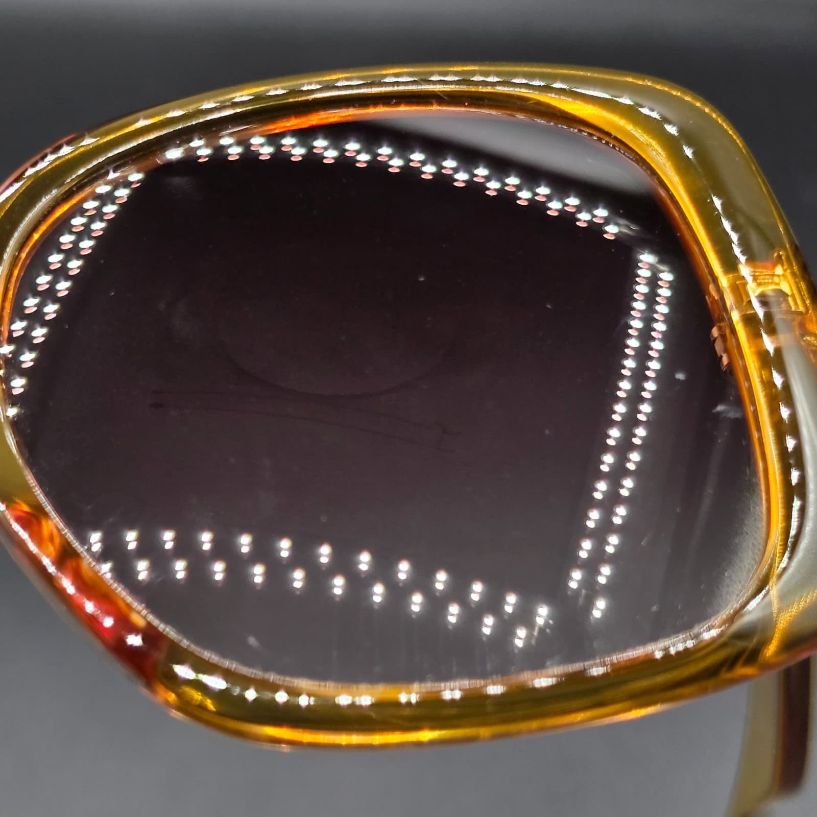 GUCCI Womens GG0714SA 003 Multi Color Square Gradient Sunglasses YELLOW RED - Thumbnail 5