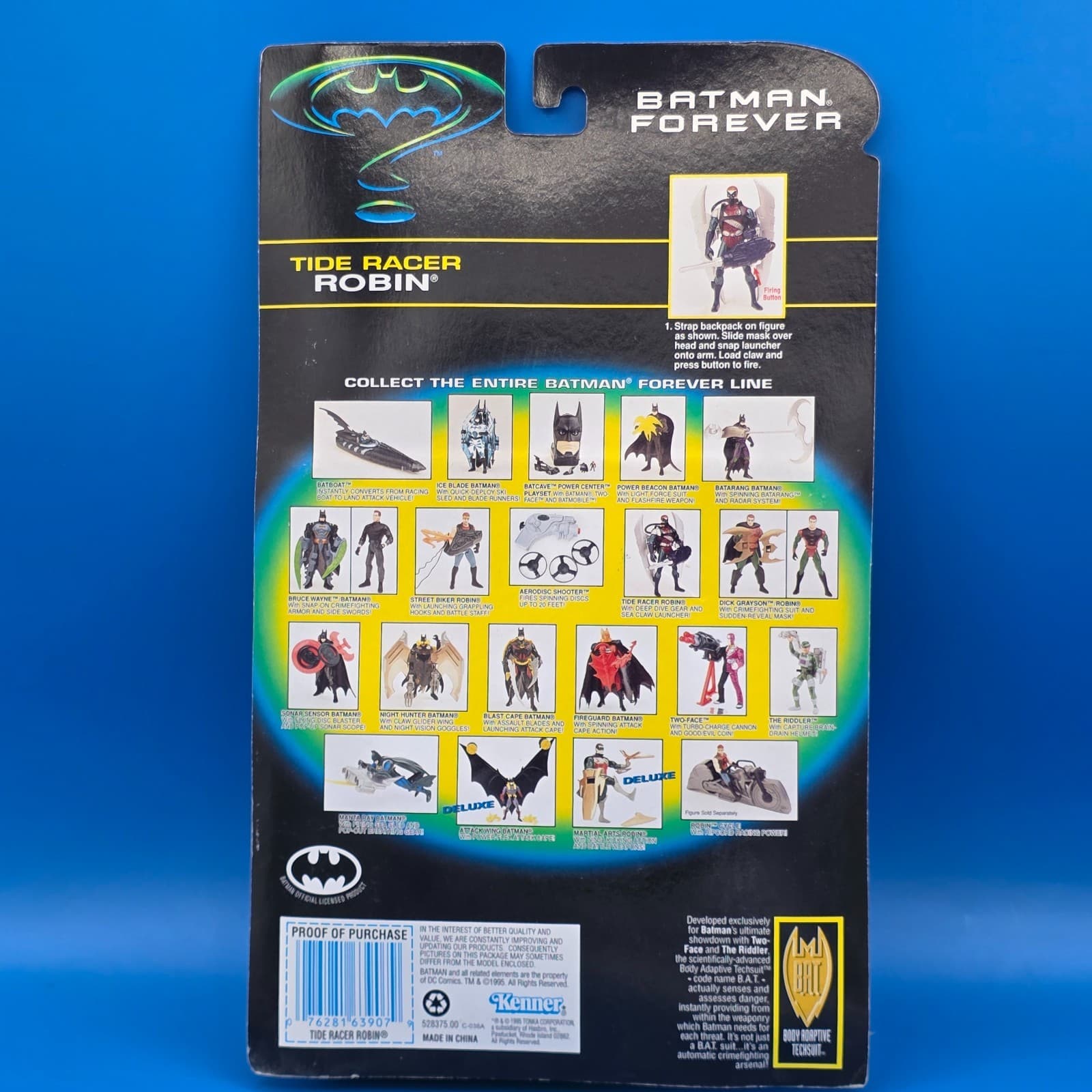 Batman Forever TIDE RACER ROBIN Target Exclusive Vintage Kenner 1995 90's - Thumbnail 3