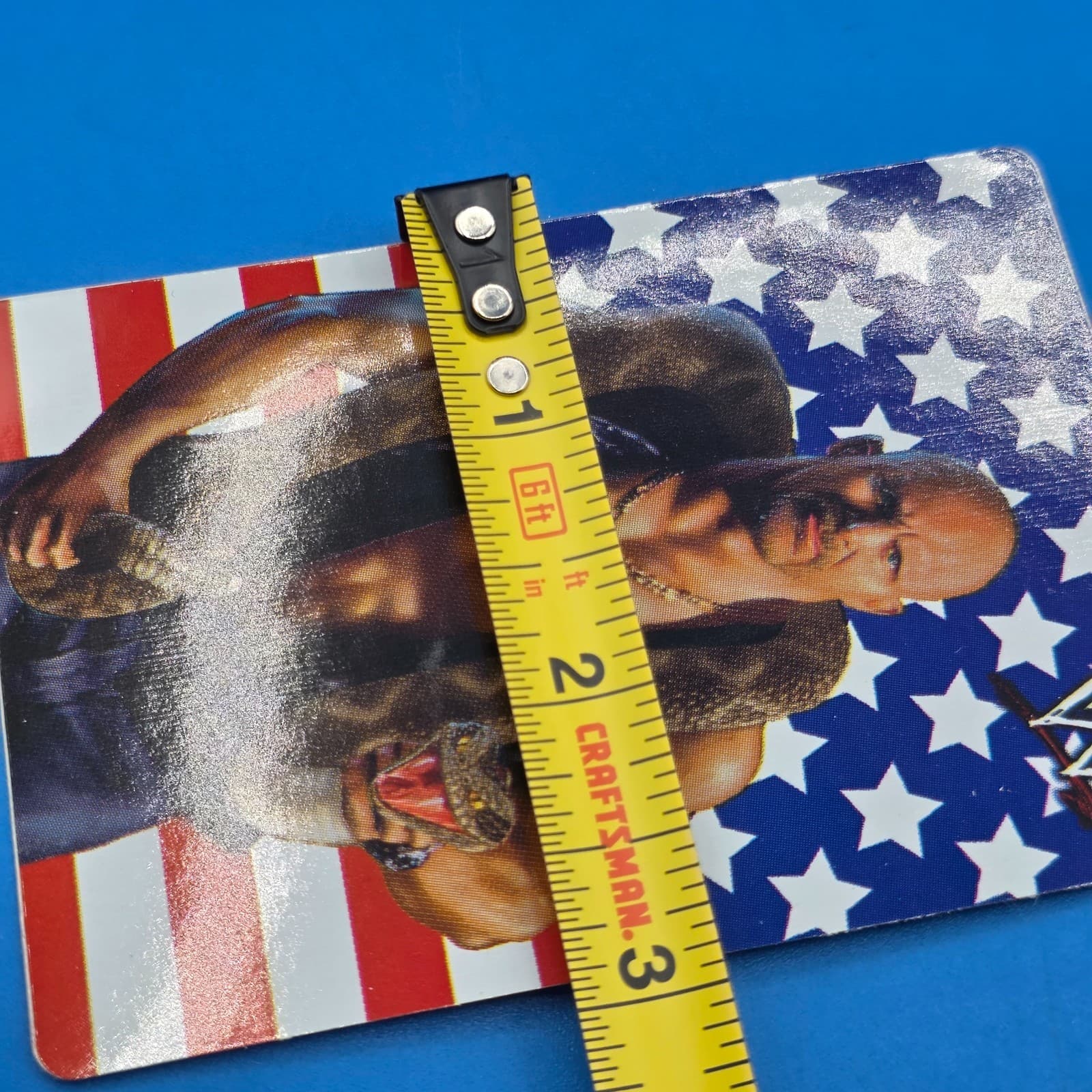 2000 WWF WWE WRESTLING STONE COLD STEVE AUSTIN VENDING STICKER W/Cardboard - Thumbnail 2