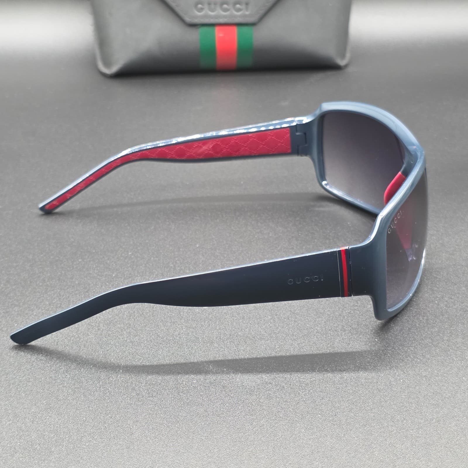 Gucci GG 1011/S RVLJJ 125 Visor Style Sunglasses RETIRED - Thumbnail 8