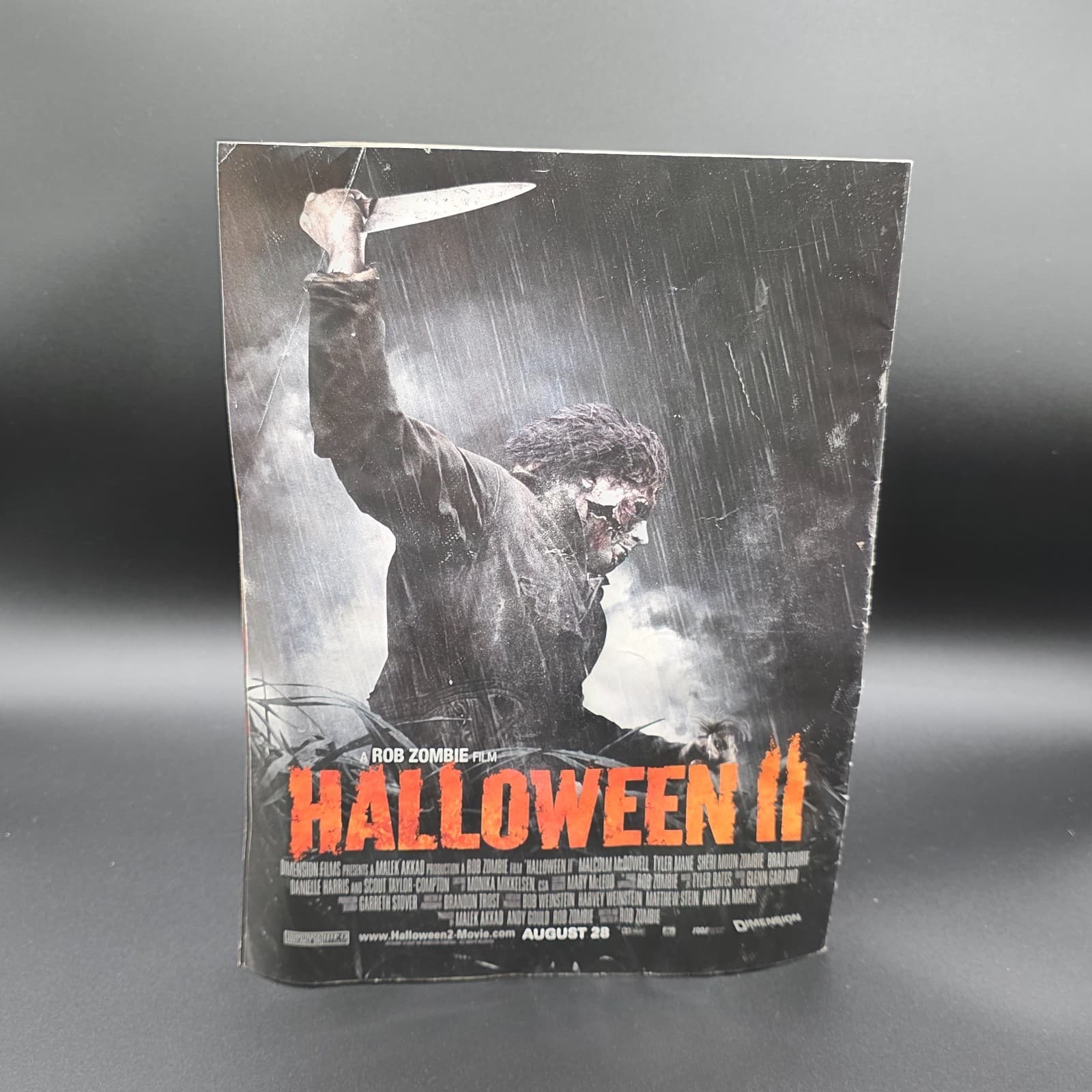 Official 2009 Mayhem Festival Program Marilyn Manson Slayer BFMV KSE Ripped RARE - Thumbnail 3