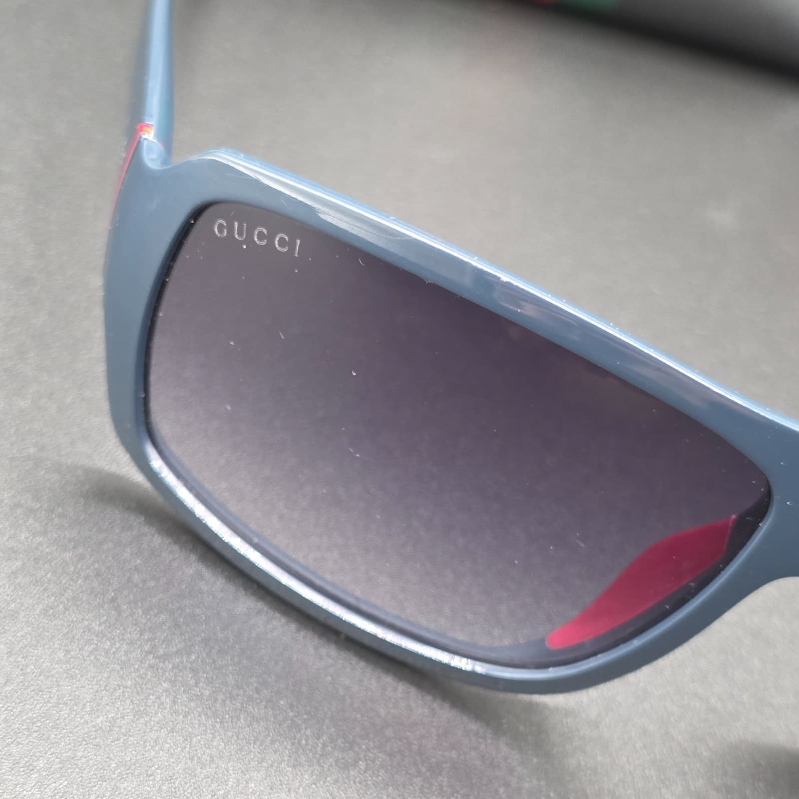 Gucci GG 1011/S RVLJJ 125 Visor Style Sunglasses RETIRED - Thumbnail 4