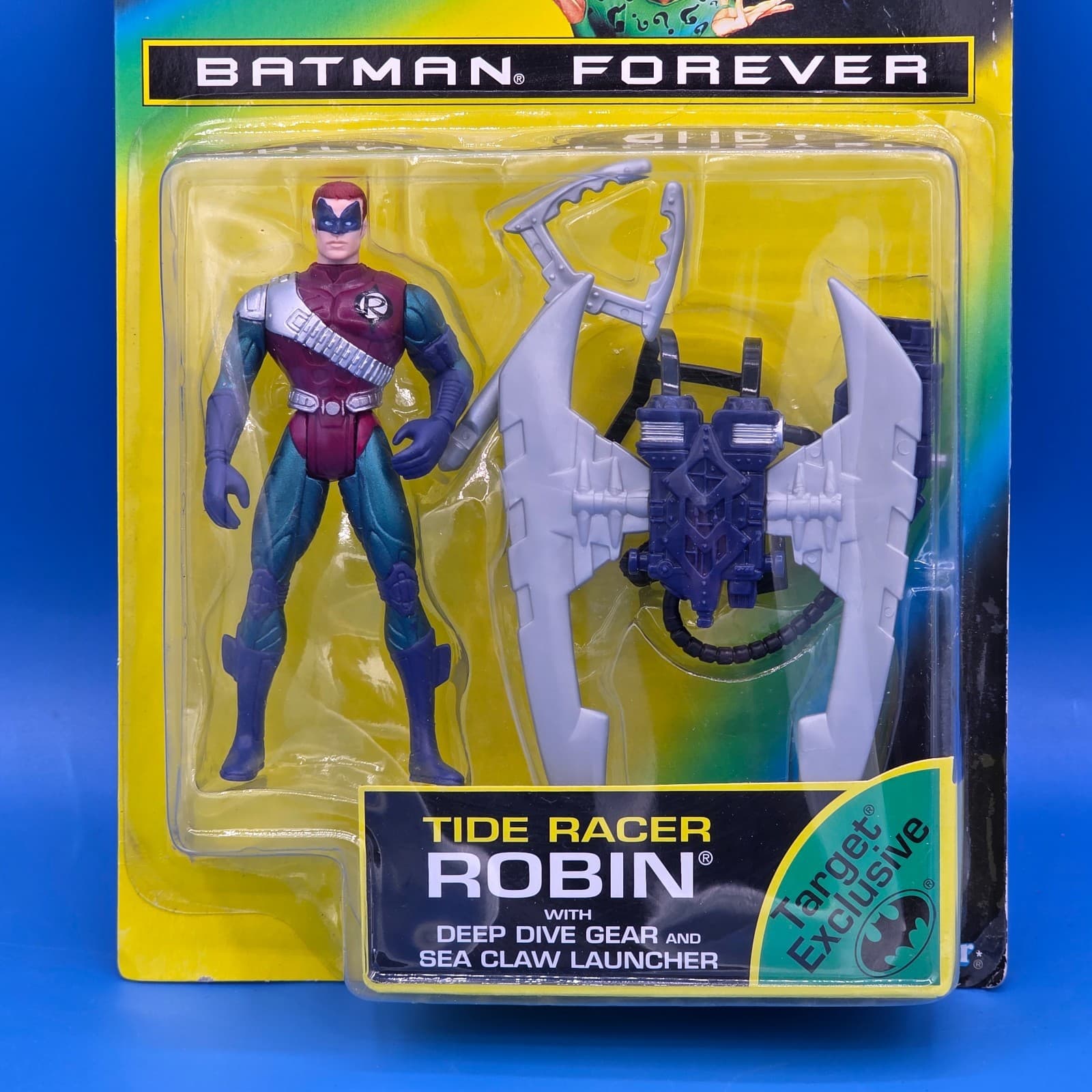 Batman Forever TIDE RACER ROBIN Target Exclusive Vintage Kenner 1995 90's - Thumbnail 2