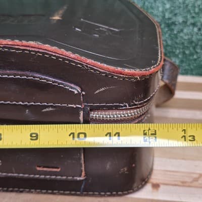 Vintage Nikon F Leather Camera Case Bag MISSING COMPARTMENTS Rare - Thumbnail 12