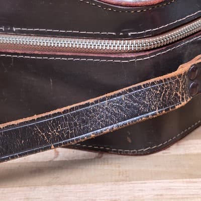 Vintage Nikon F Leather Camera Case Bag MISSING COMPARTMENTS Rare - Thumbnail 11