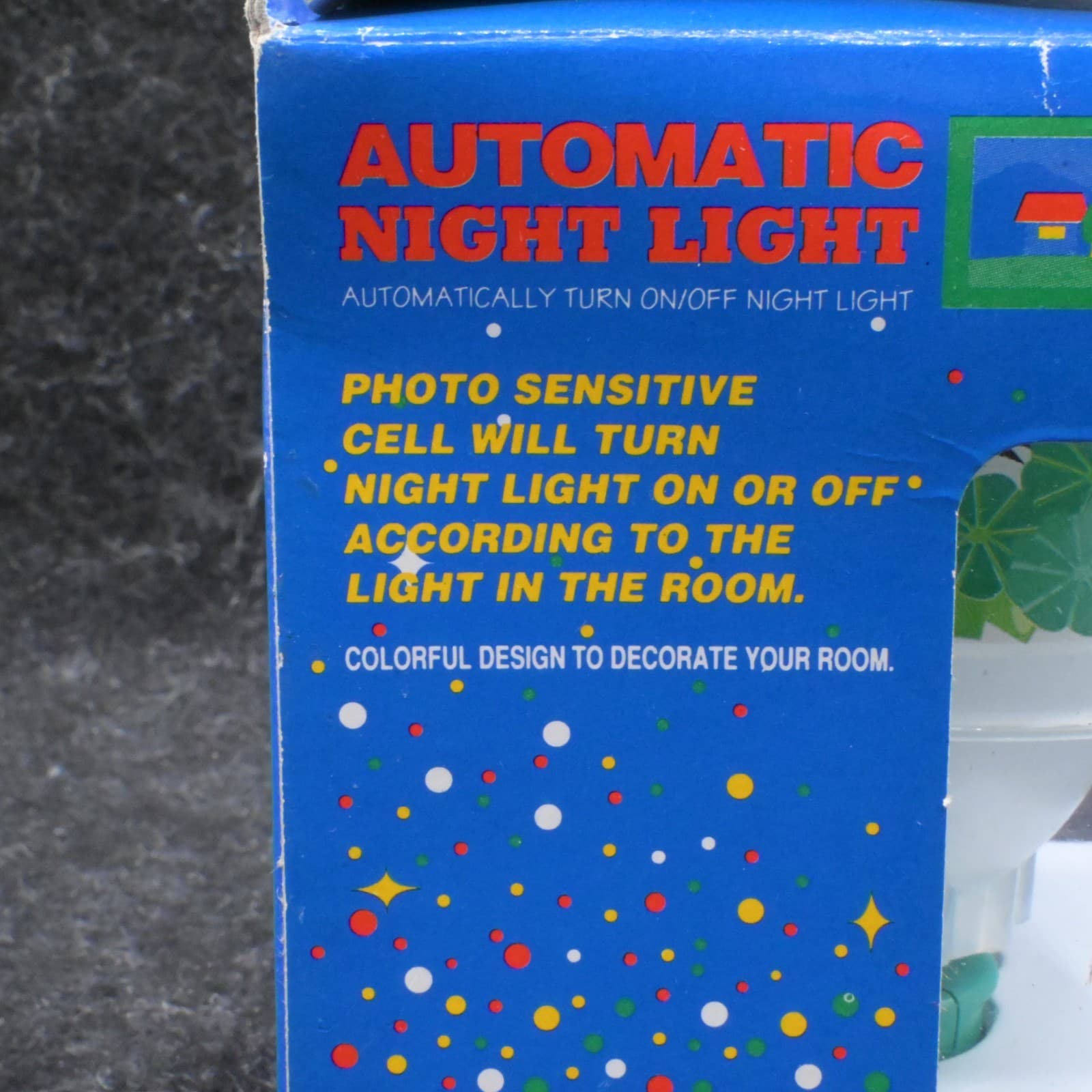 VTG Shades Night Light Lamp Shade Plug In Panda Design Open Box - Thumbnail 11
