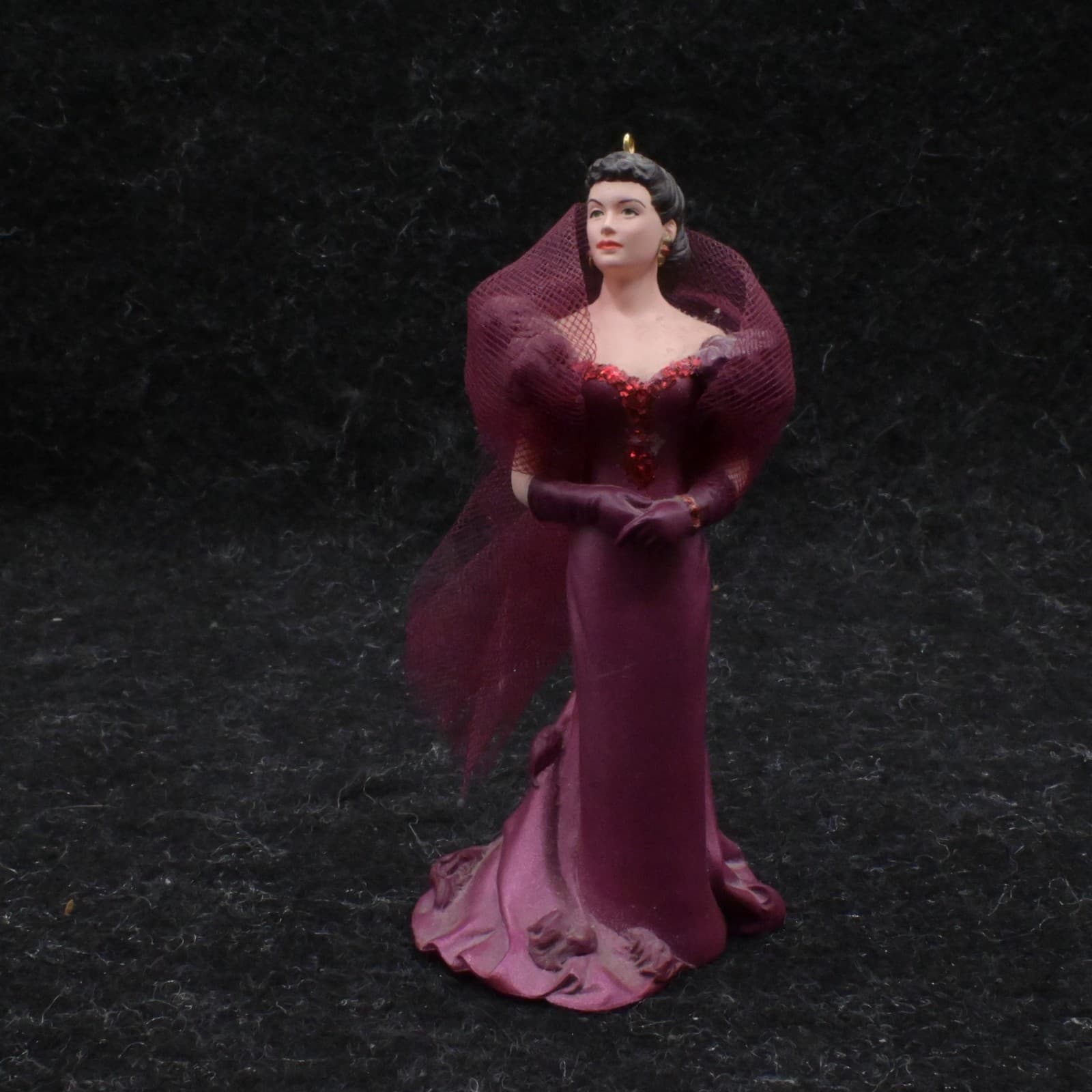 Vintage Scarlett O’Hara 1997 Gone w/Wind 1 Hallmark Christmas Tree Ornament New - Thumbnail 2