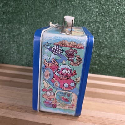 Vintage 1985 Jim Henson's Muppet Babies Metal Lunch Box Tin With Thermos Kermit - Thumbnail 5
