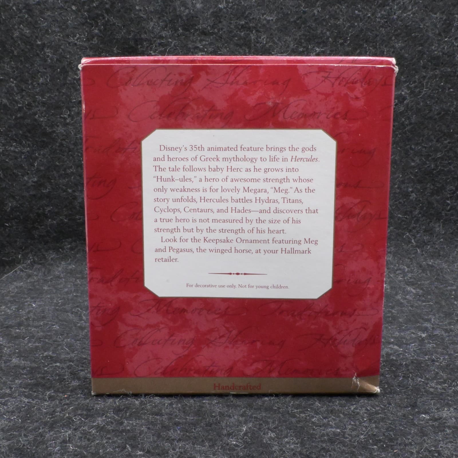 ✨ 1997 Hallmark Keepsake Ornament Disney’s Hercules Collection QXI4005 NIB - Thumbnail 4