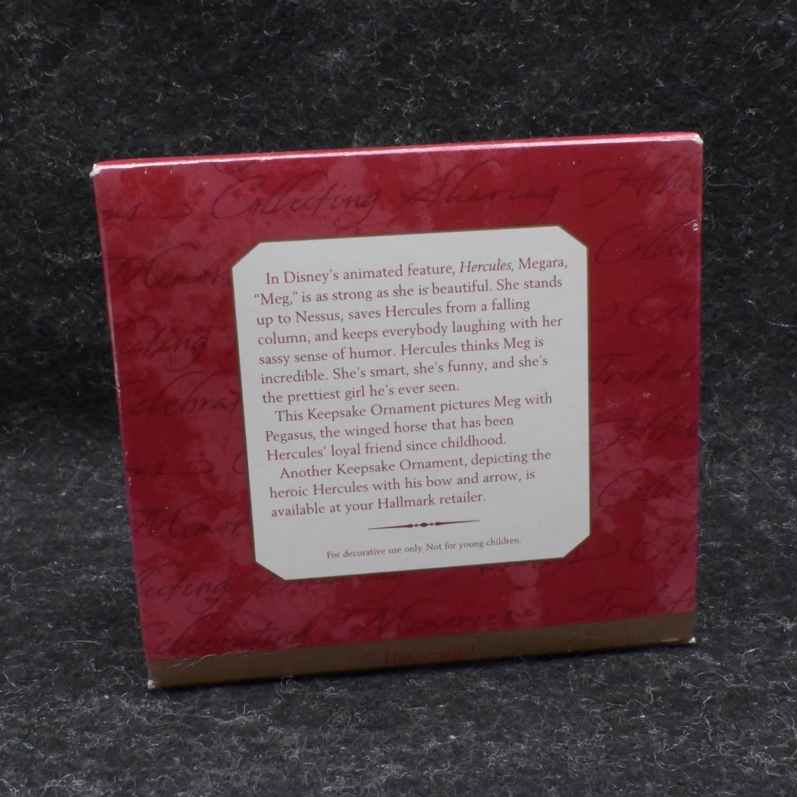 1997 Vintage Hallmark Ornament Disney's Hercules Megara Meg and Pegasus K - Thumbnail 3