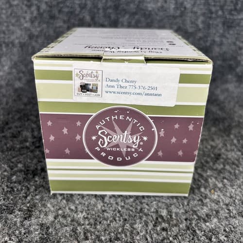 NO BULB Scentsy Plug-in Warmer, Color Is Dandy Cherry, Brand New In Box - Thumbnail 6