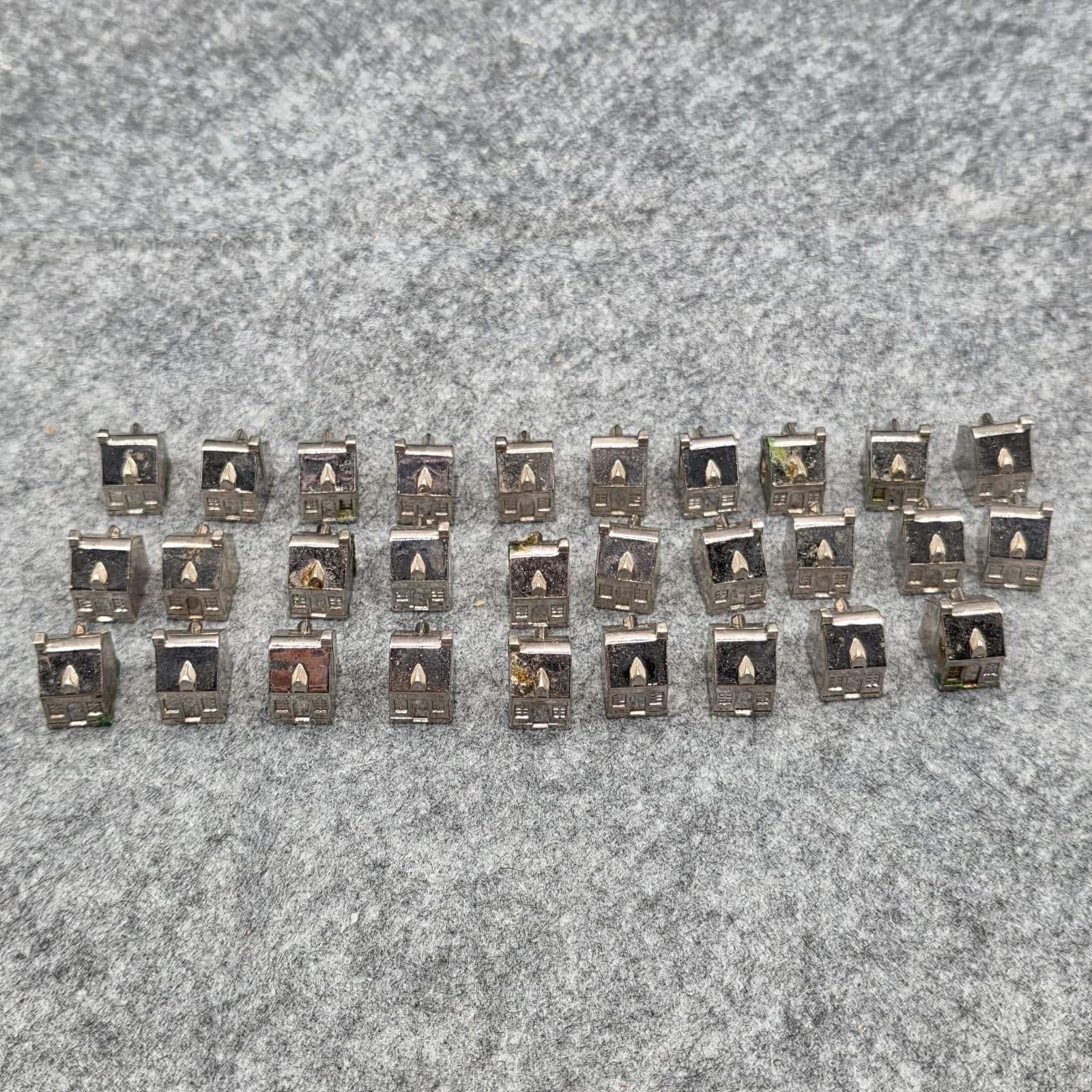 1991 franklin mint monopoly collectors edition SET OF 29 Houses - Thumbnail 2