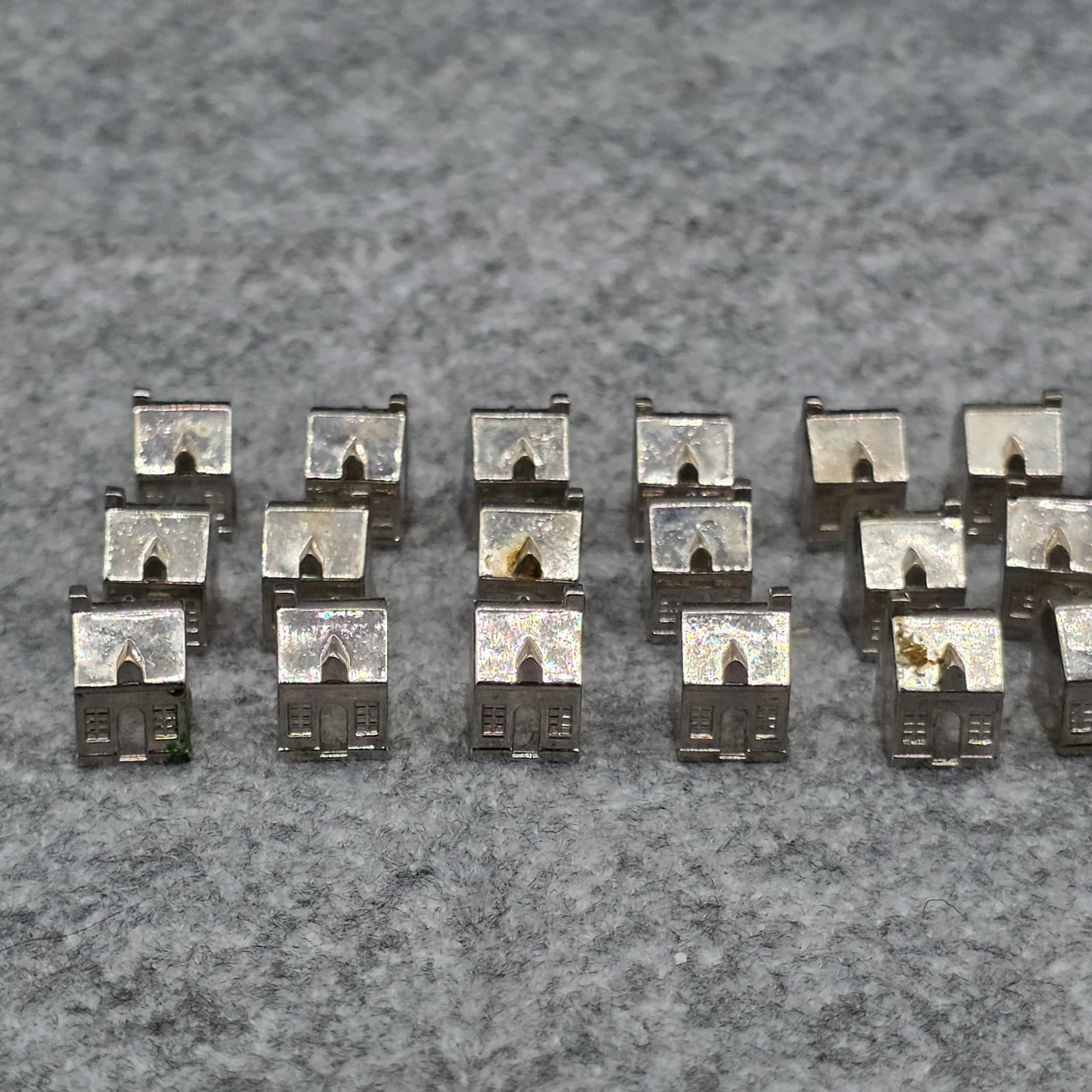 1991 franklin mint monopoly collectors edition SET OF 29 Houses - Thumbnail 4
