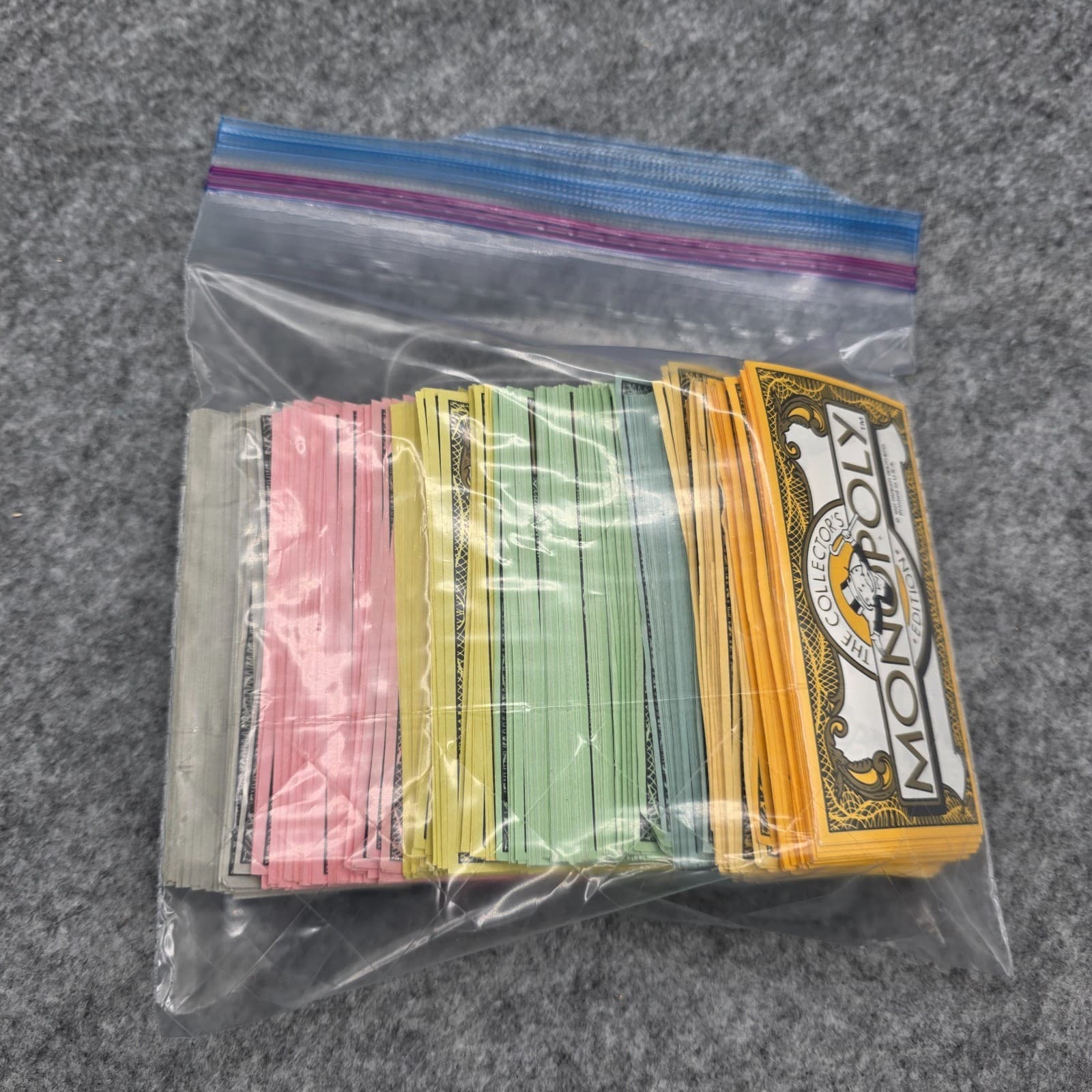 Franklin Mint Monopoly Game Money Replacement Set - 1991 - Thumbnail 4