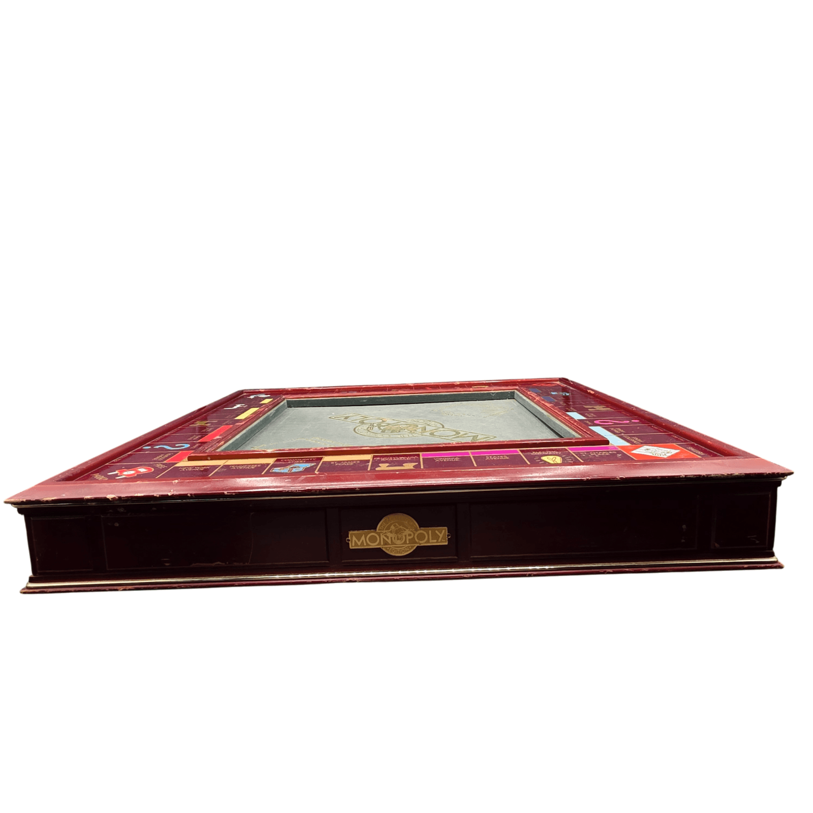 1991 Franklin Mint Monopoly Collector’s Edition Wooden Game Board Only 21" Rare - Thumbnail 7