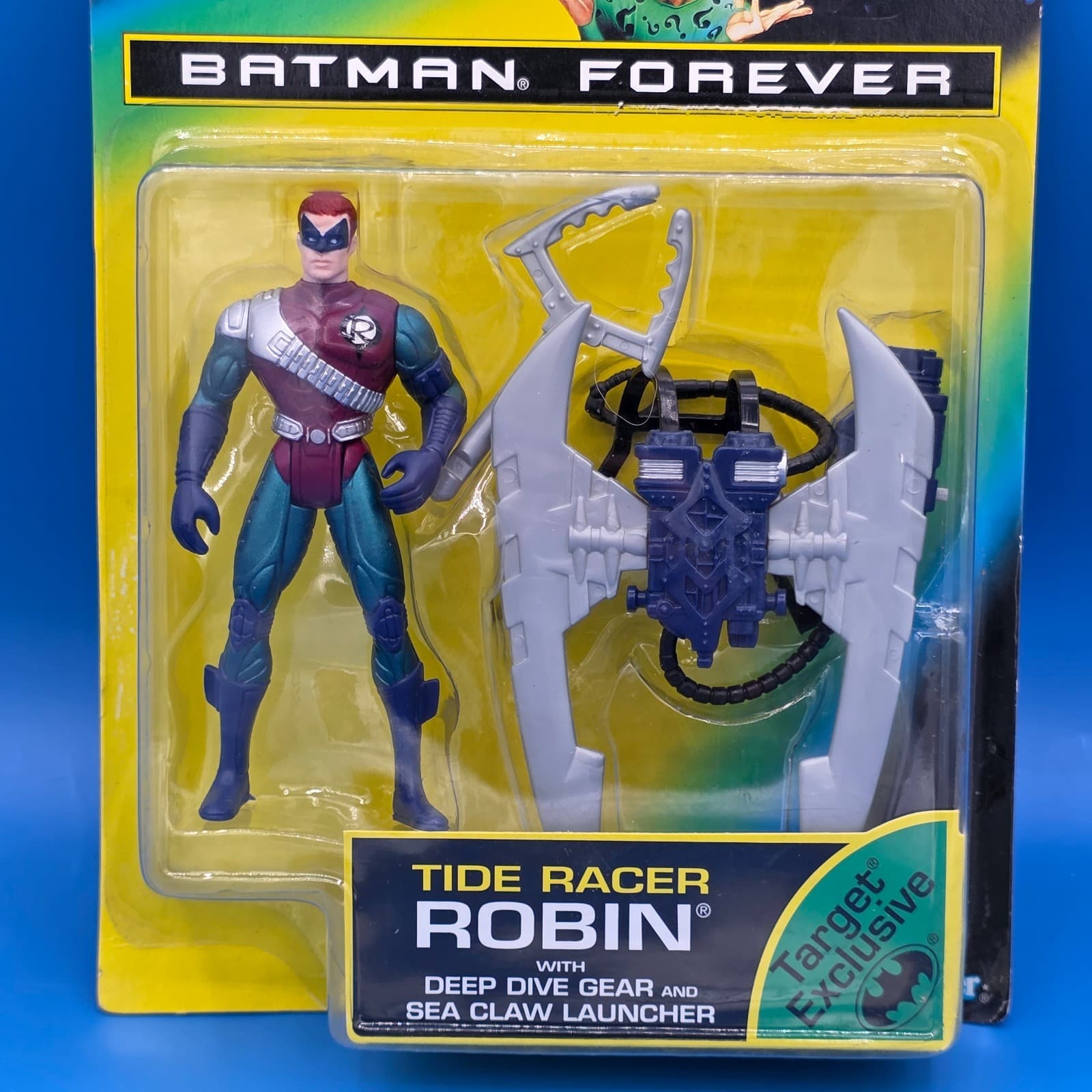Batman Forever TIDE RACER ROBIN Target Exclusive Vintage Kenner 1995 90's - Thumbnail 3