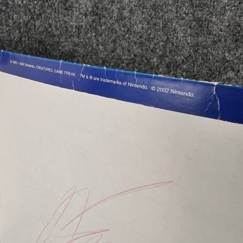 VTG 1999 & 2002 Pokemon Gotta Catch 'Em All & Water Type Nintendo Folder - Thumbnail 11