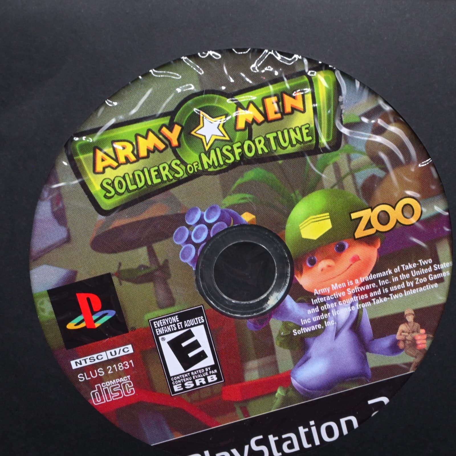 Army Men Soldiers of Misfortune (PS2) NO TRACKING - DISC ONLY #1878 - Thumbnail 2